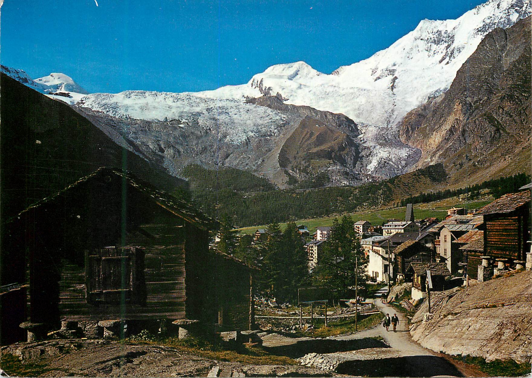 CPM Saas Fee Wallis Allainhorn Alphubel Taschhorn Sierre Sejour excursion Helvetia