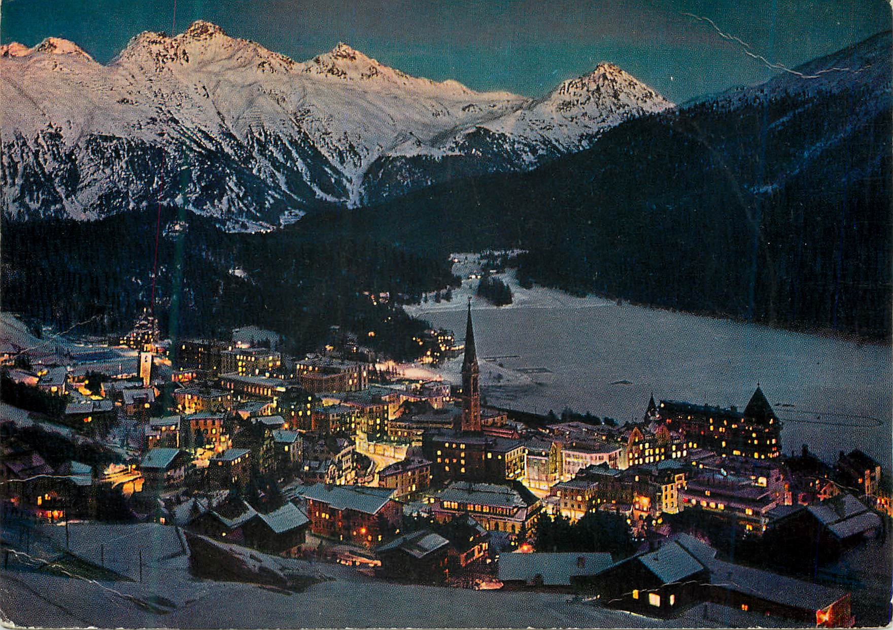 CPM St Moritz mit Piz Languard und Piz Albris St Moritz heilbad Helvetia Zurich