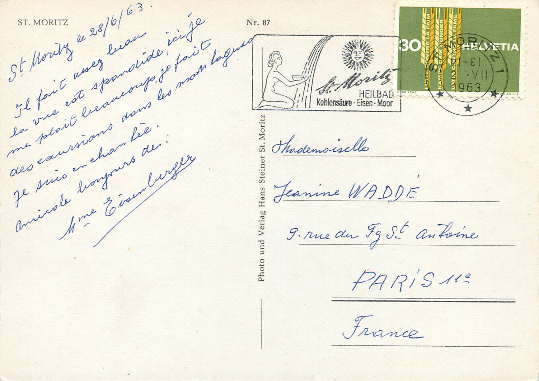 CPM St Moritz — Rückseite