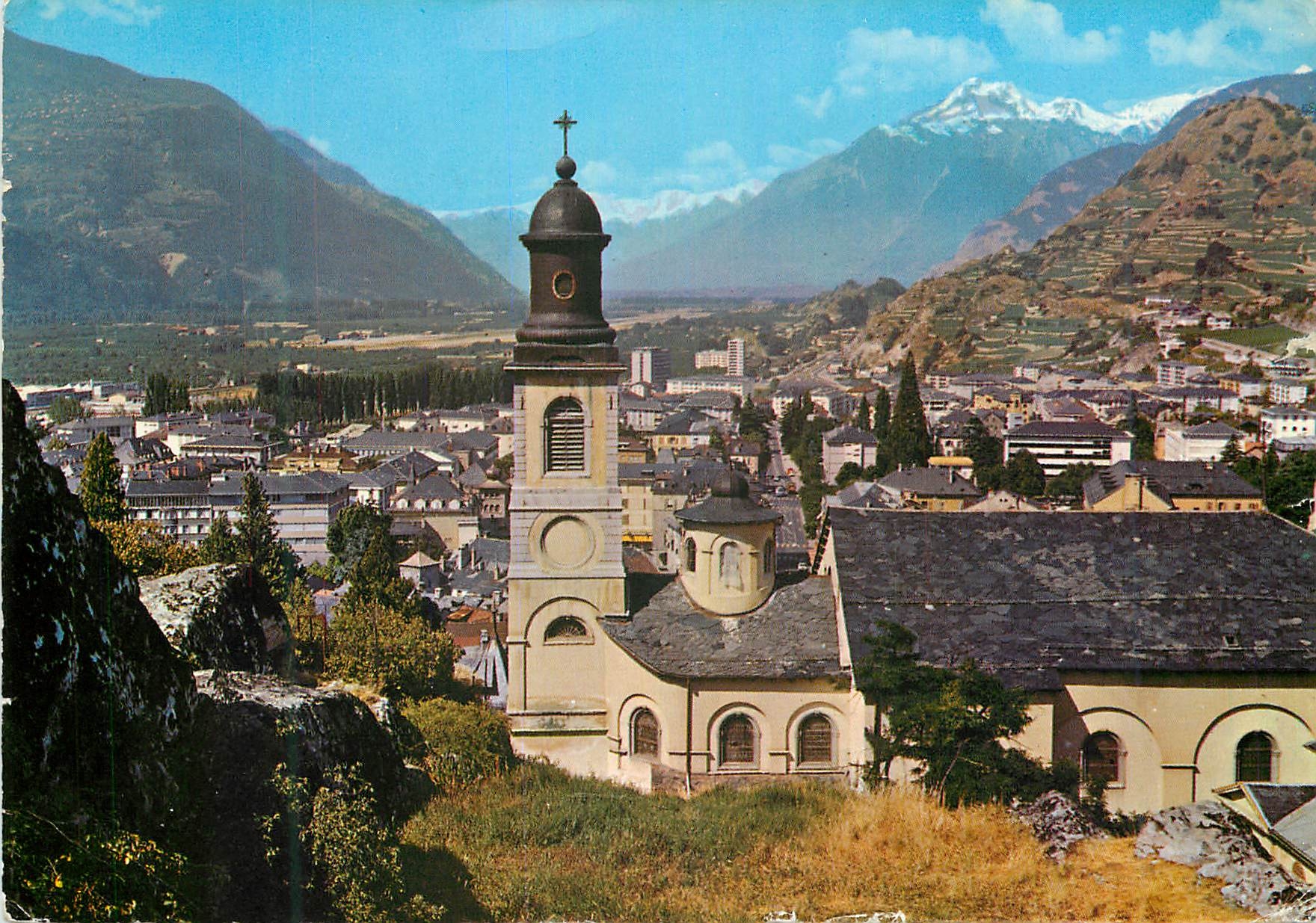 CPM Sion avec l eglise du St Esprit