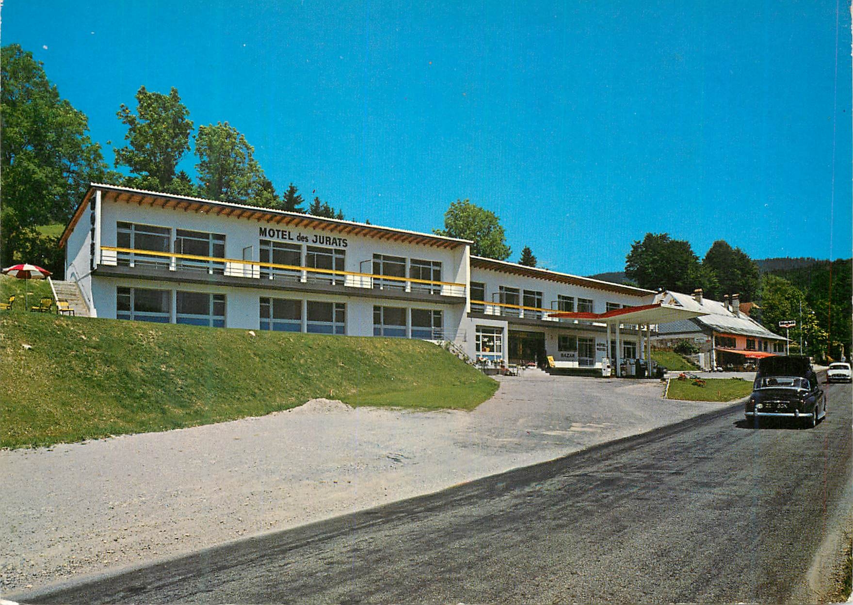 CPM Motel Jurats Restaurant Vallorbe m de la frontiere