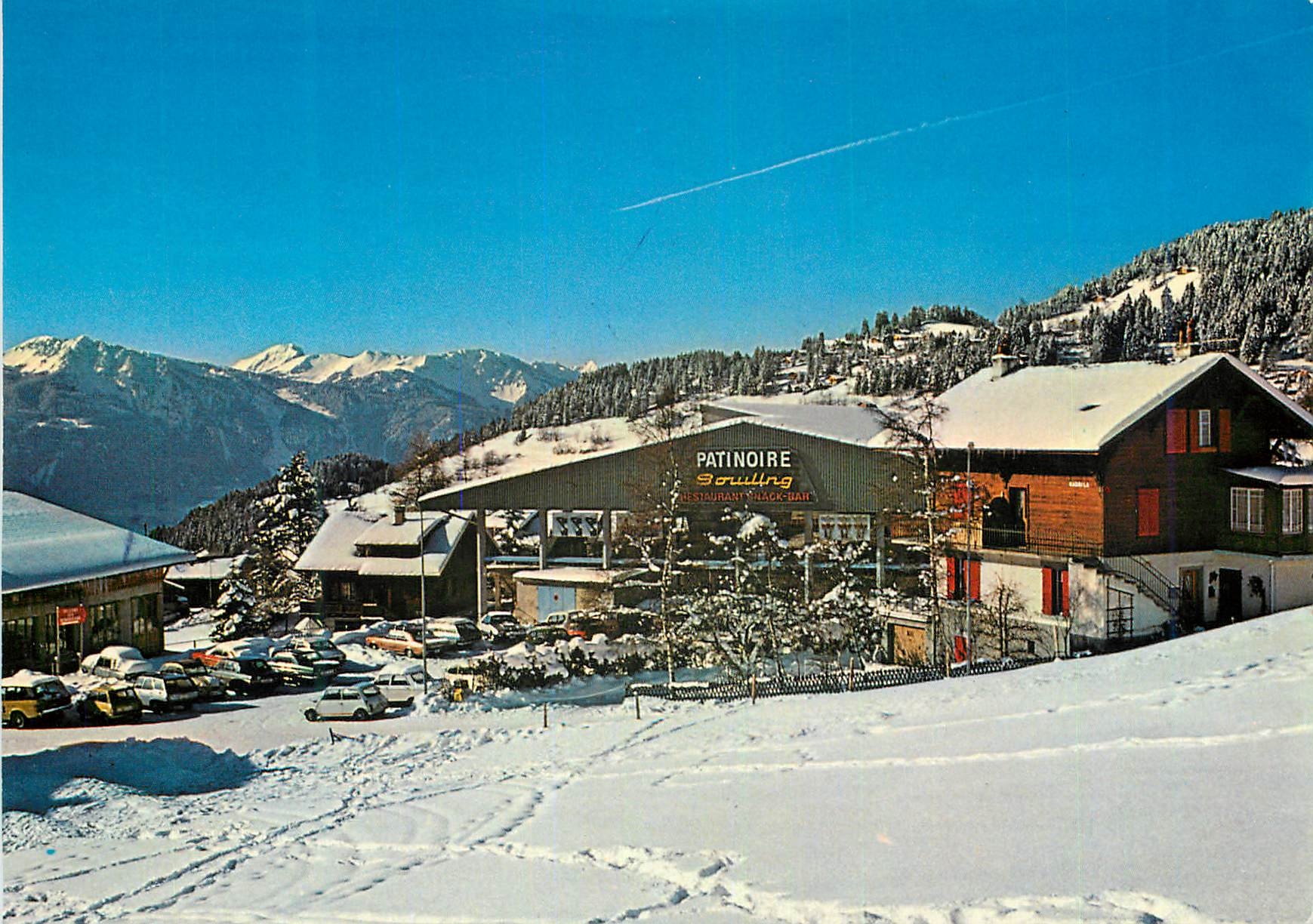 CPM Villars Patinoire Edition Photoglob S A Zurich Vevey