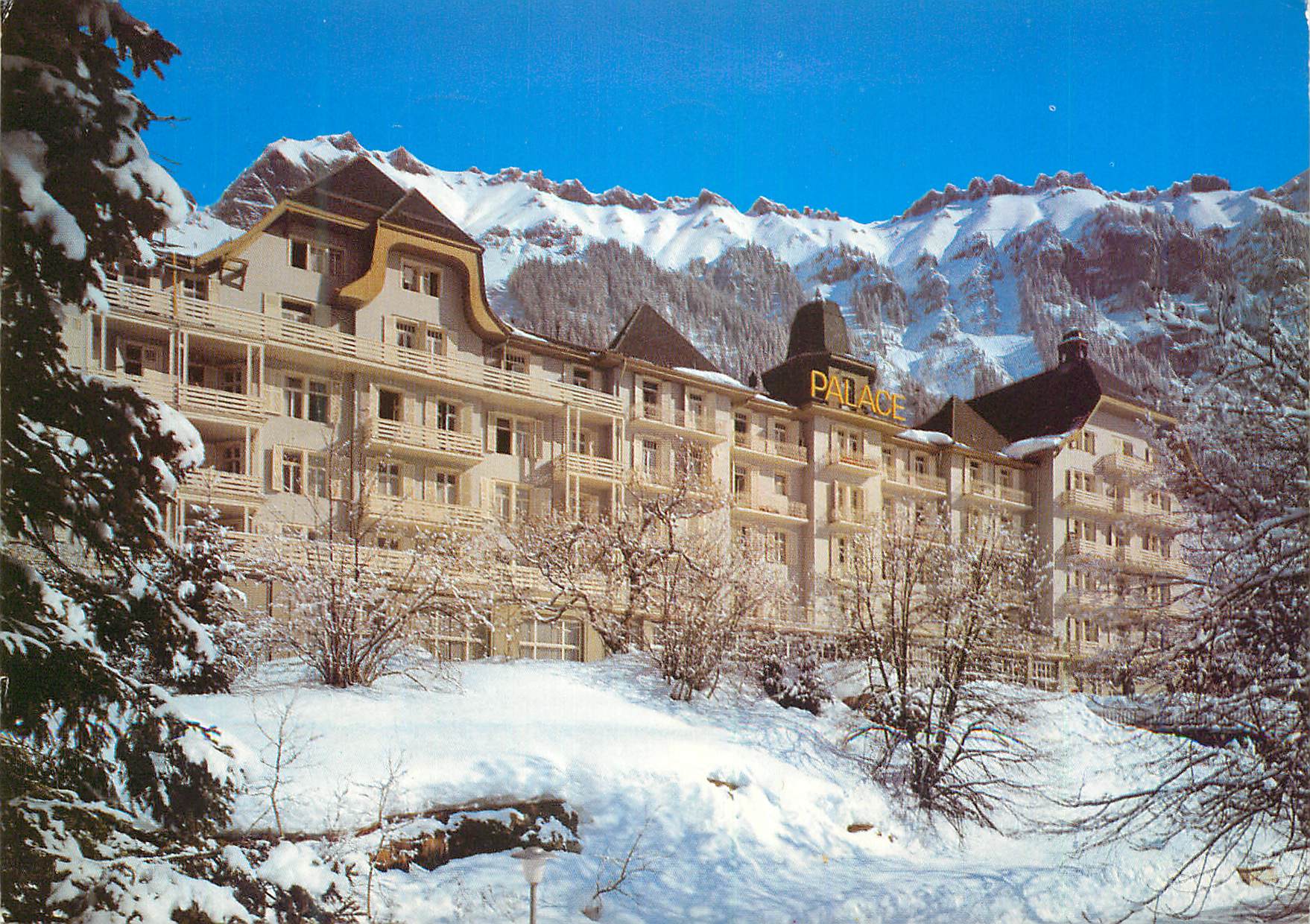 CPM Club Mediterranee Hotel Palace C H Wengen