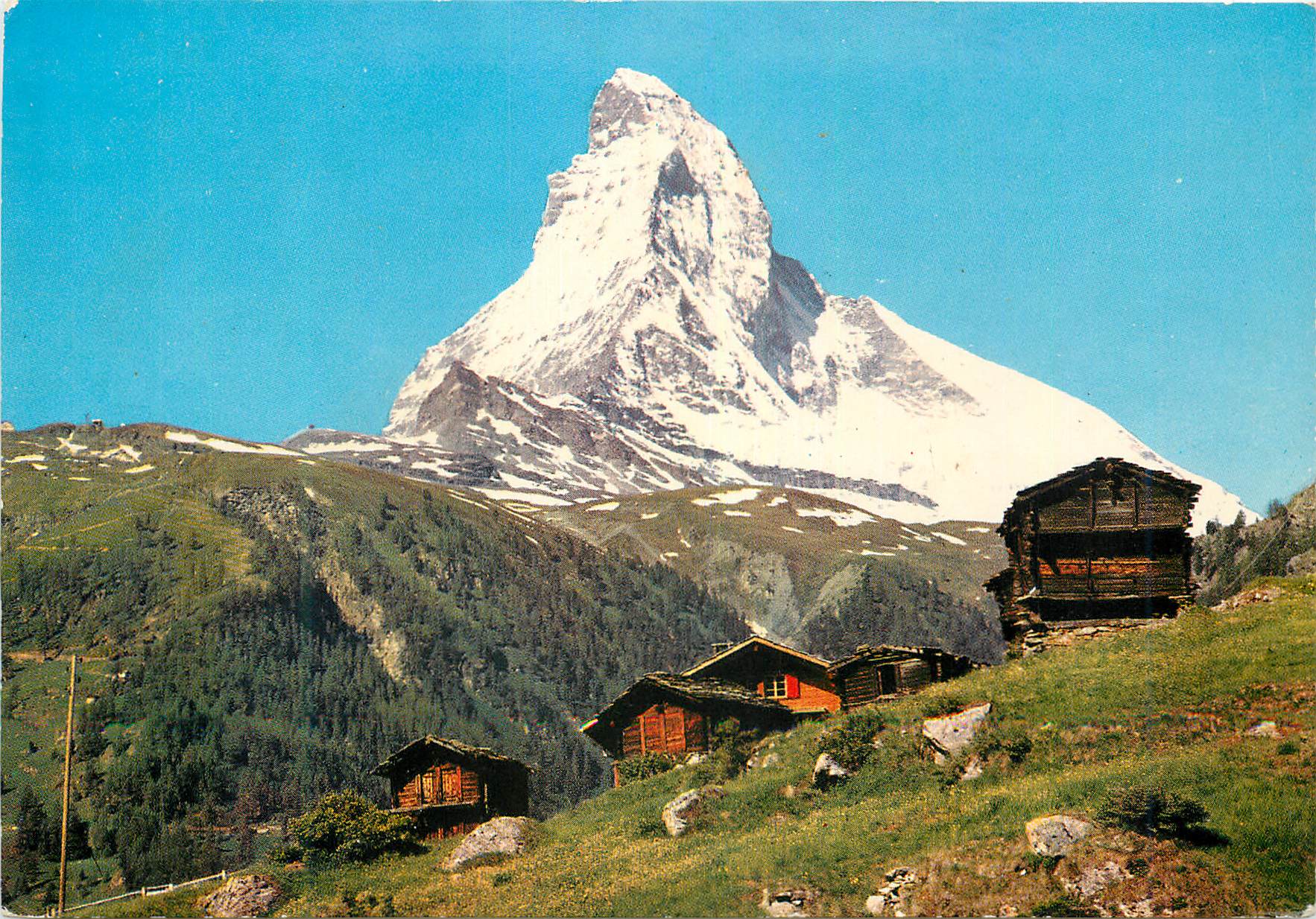 CPM Suisse Le Cervin Schweiz Das Matterhorn Svizzera Il Cervino