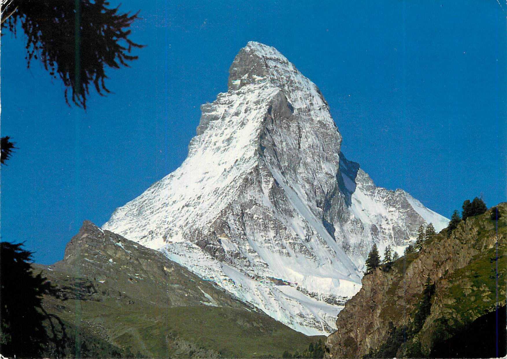 CPM Des Matterhorn Mt Cervin be Zermatt Komm mit ins Wallis