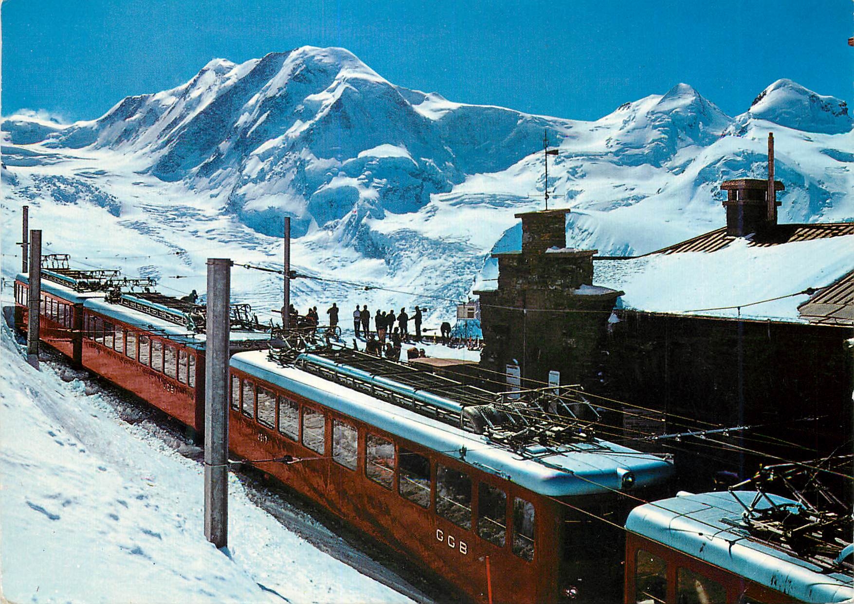 CPM Zermatt Wallis Station Gornergrat Liskamm Castor Pollux Zivil Schutz ist auch Katastrpohen  SchutzzZZ Train