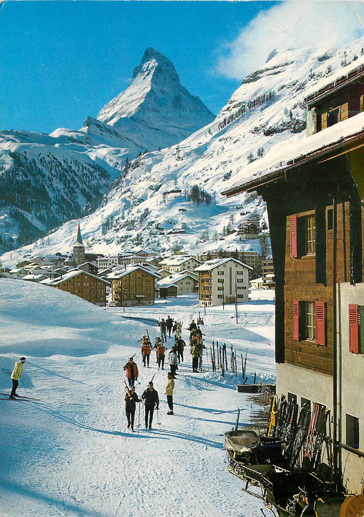 CPM Zermatt mit Matterhorn Zermatt am Matterhorn Ferien Nach Mass
