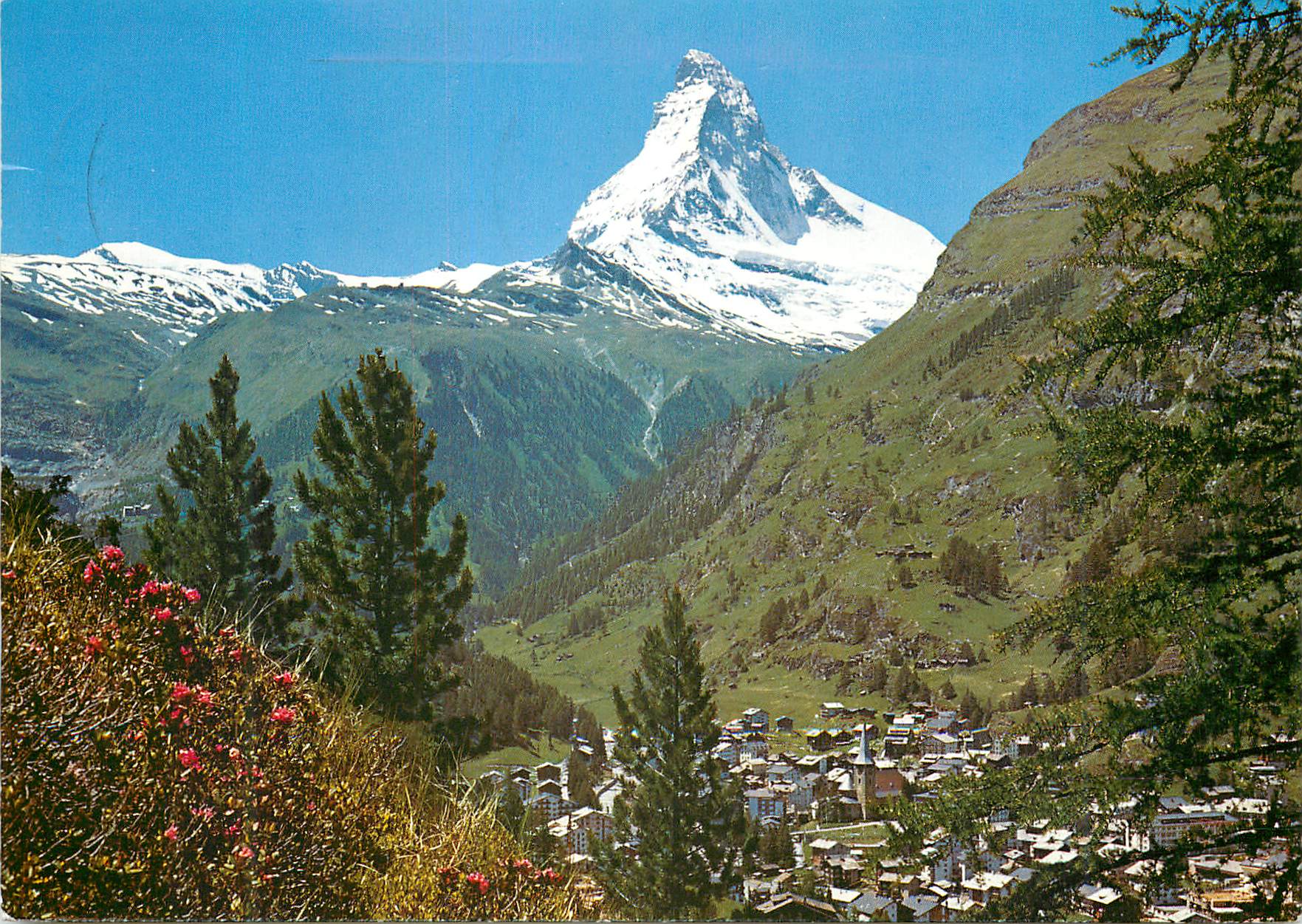 CPM Zermatt mit Matterhorn Tag der lungen 