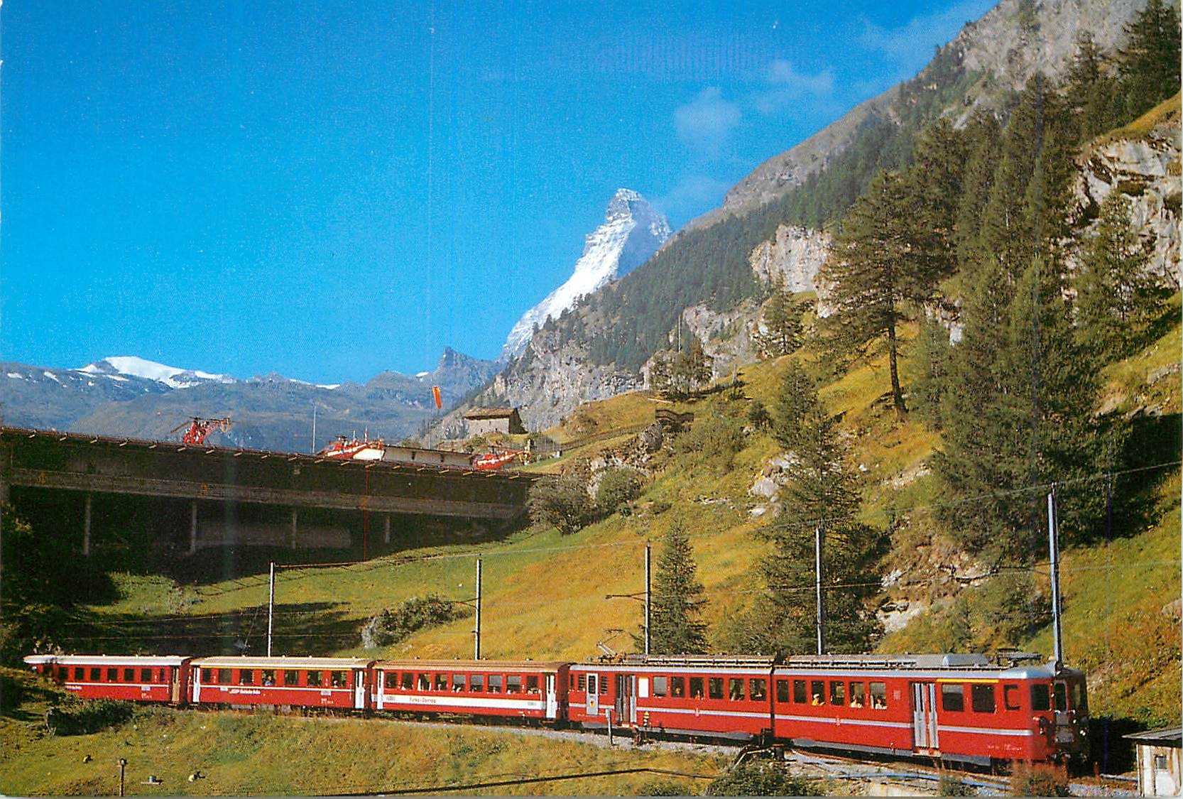 CPM Zermatt Glacier Disedeale Ausflugs des wallis Brick