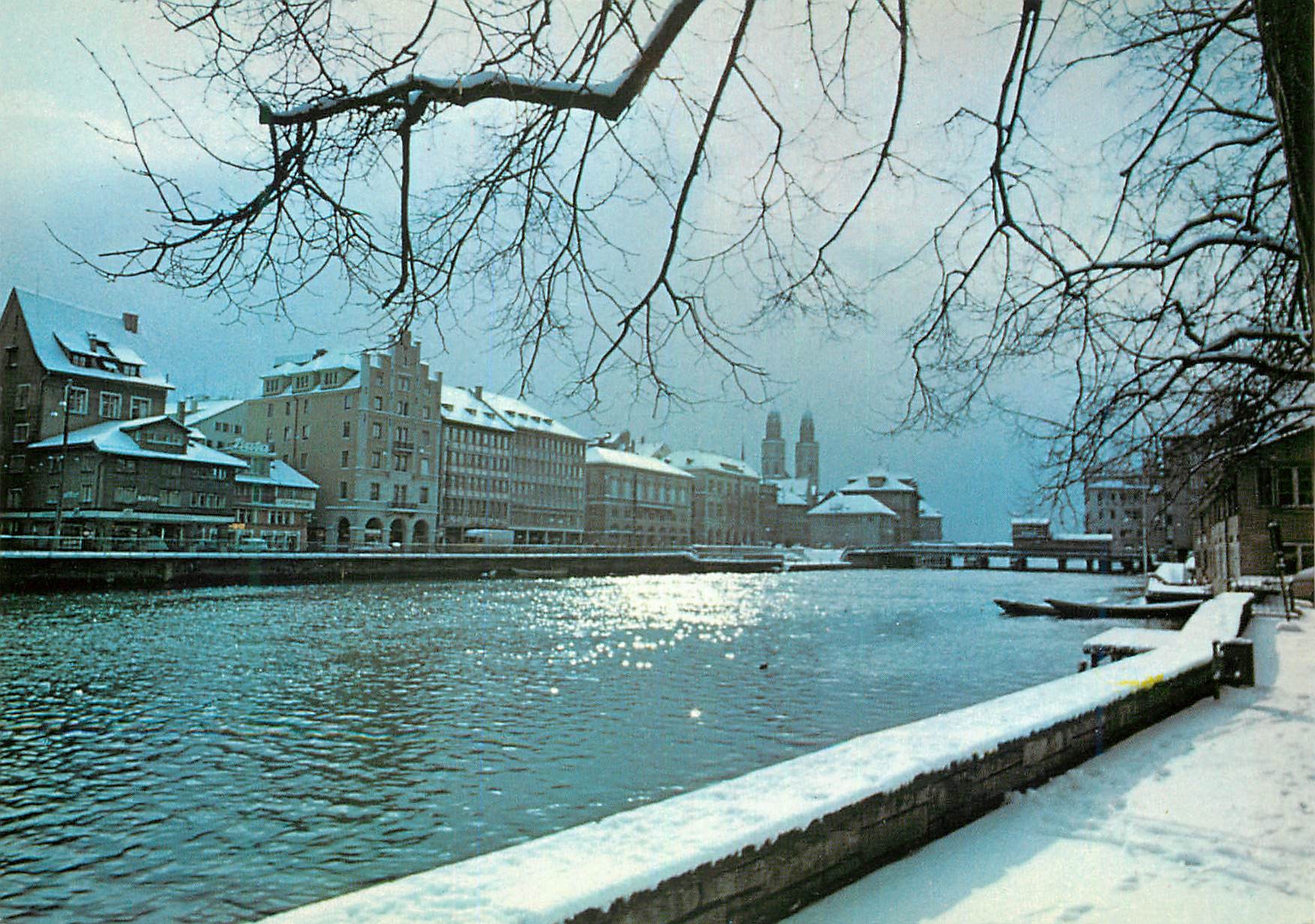 CPM Zurich Partie an der Limmat Grossmunster Verlag Beringer Pampaluchi Zurich
