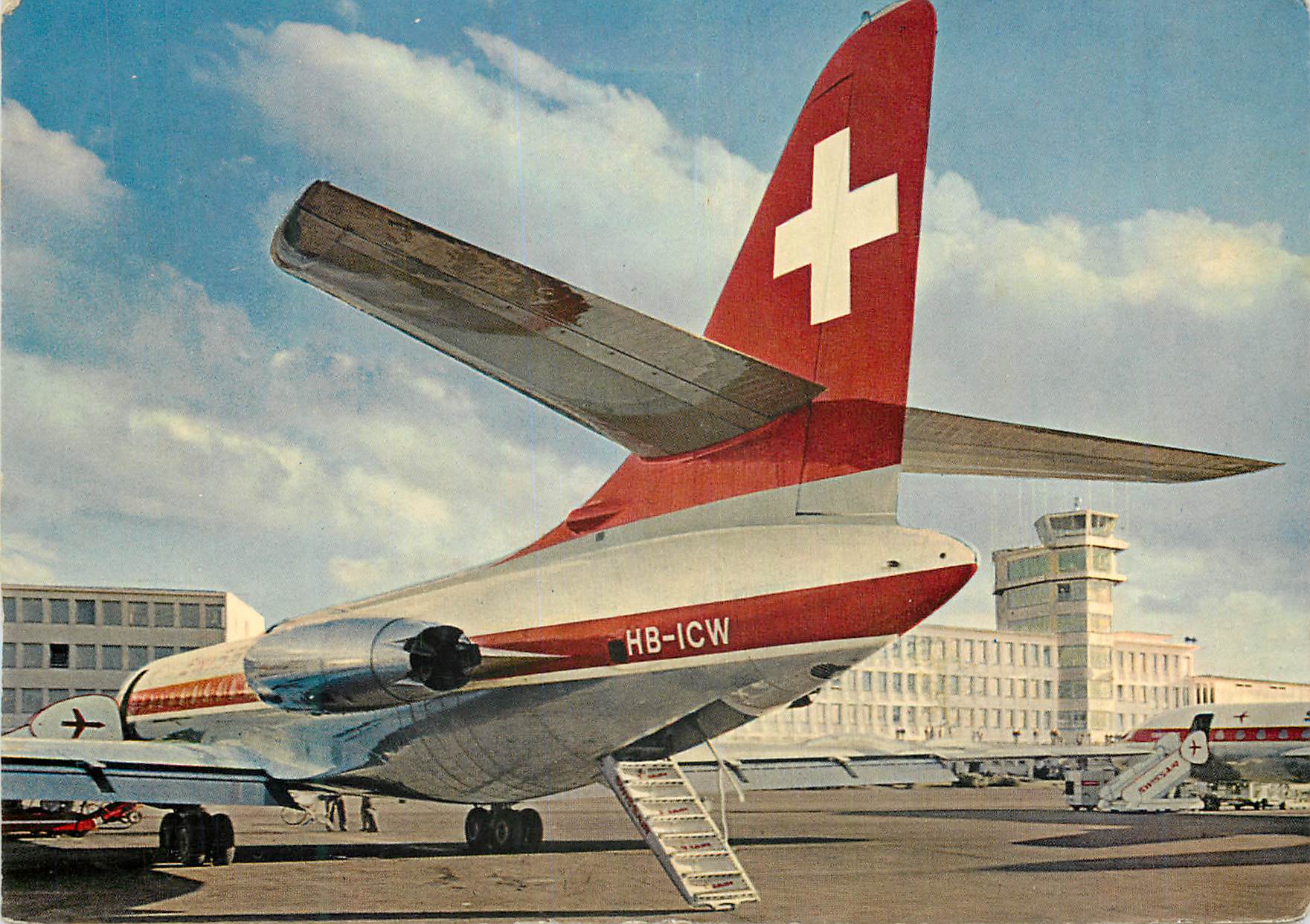 Avion de la Suisse Air Force — Zurich Airport — éditeur Z5168