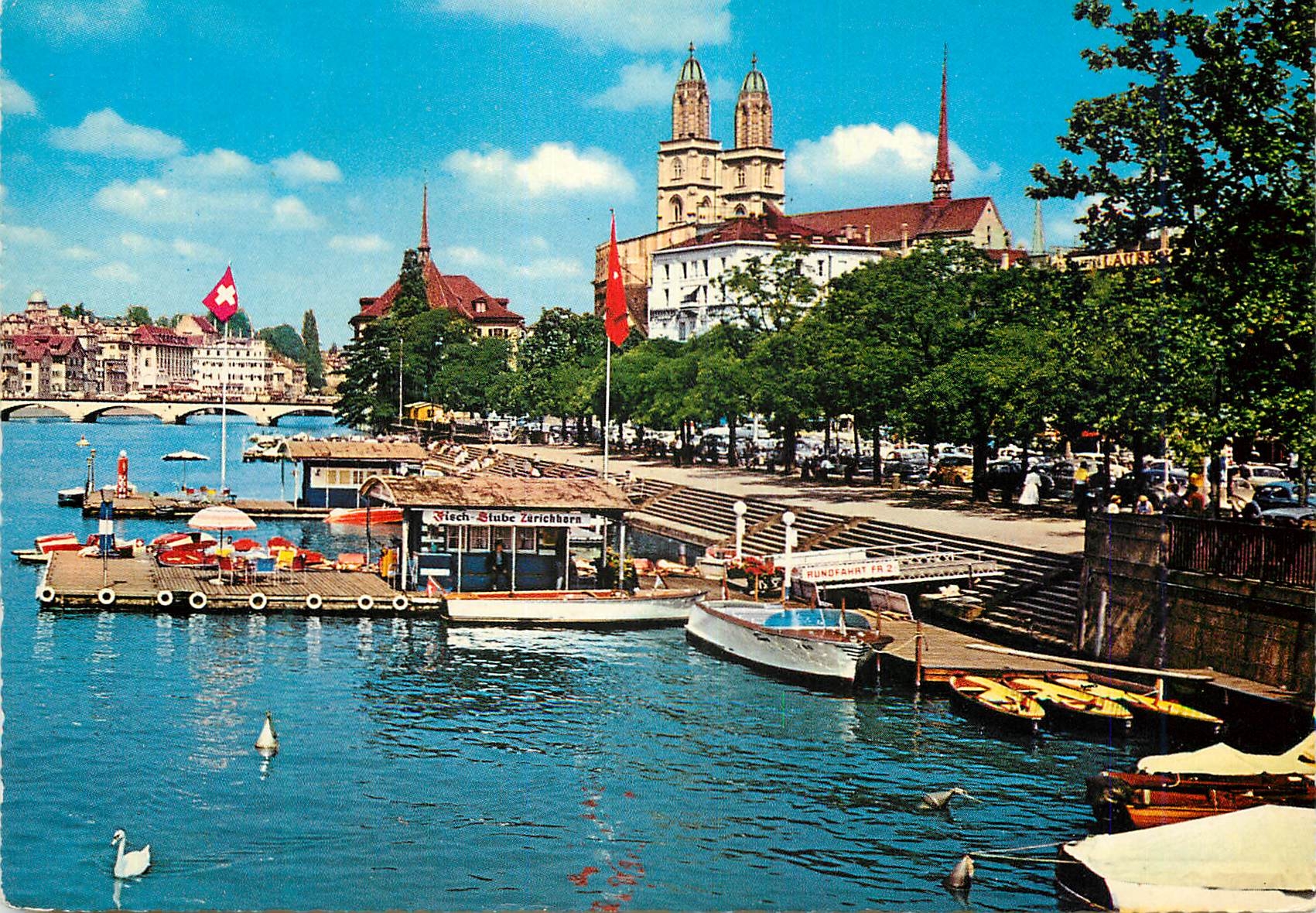 CPM Zurich Partie der Limmat Grunsmunster Helvetia