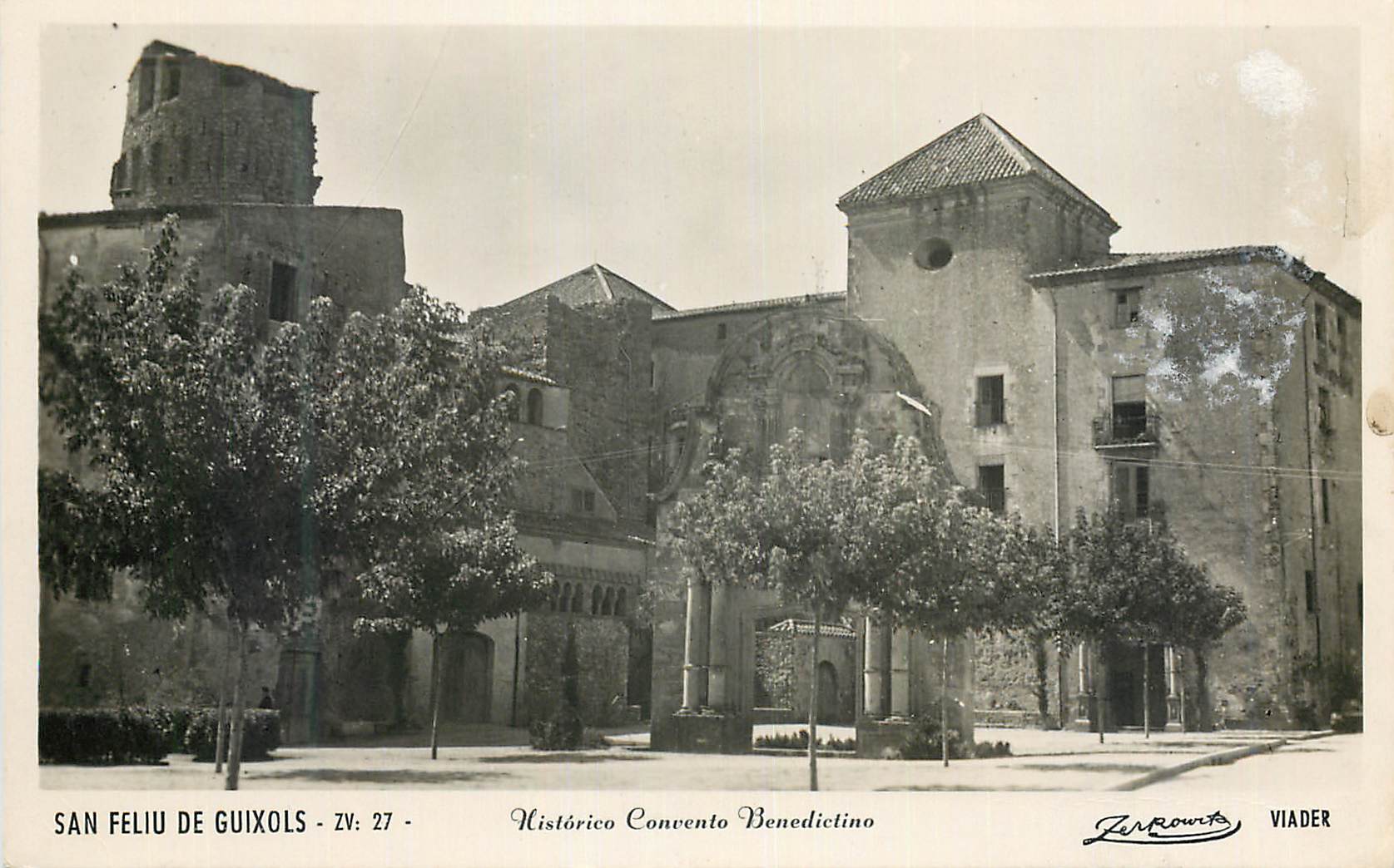 CPM San Feliu De Guixols Historico Convento Benedictino