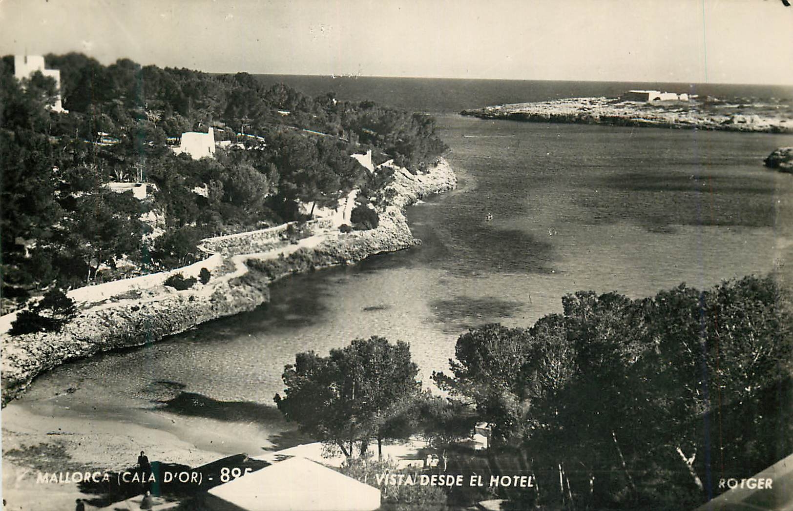 CPM Mallorca Cala D Or Vista Desde el Hotel Rotger V Rotger Masquida