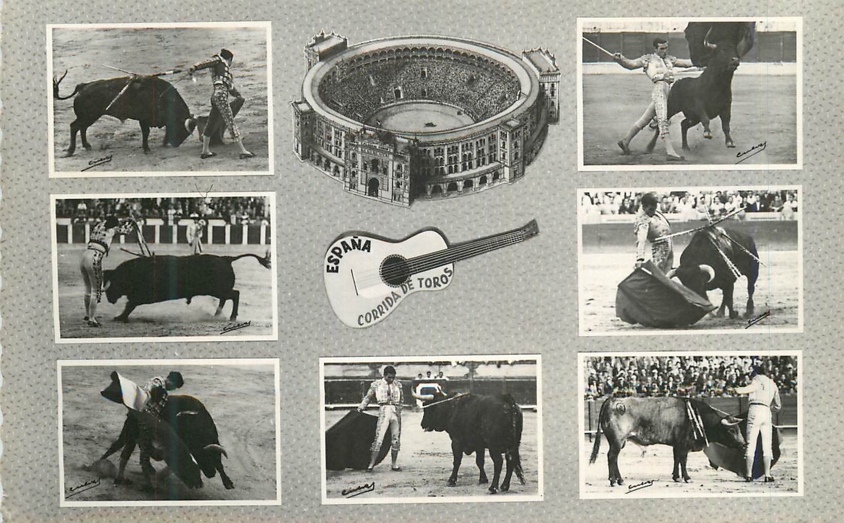 CPM Espana Corridda de Toros Gregorio Sanchez en su stilo dans son style Editado en Madrid Prohibida la reproduccion