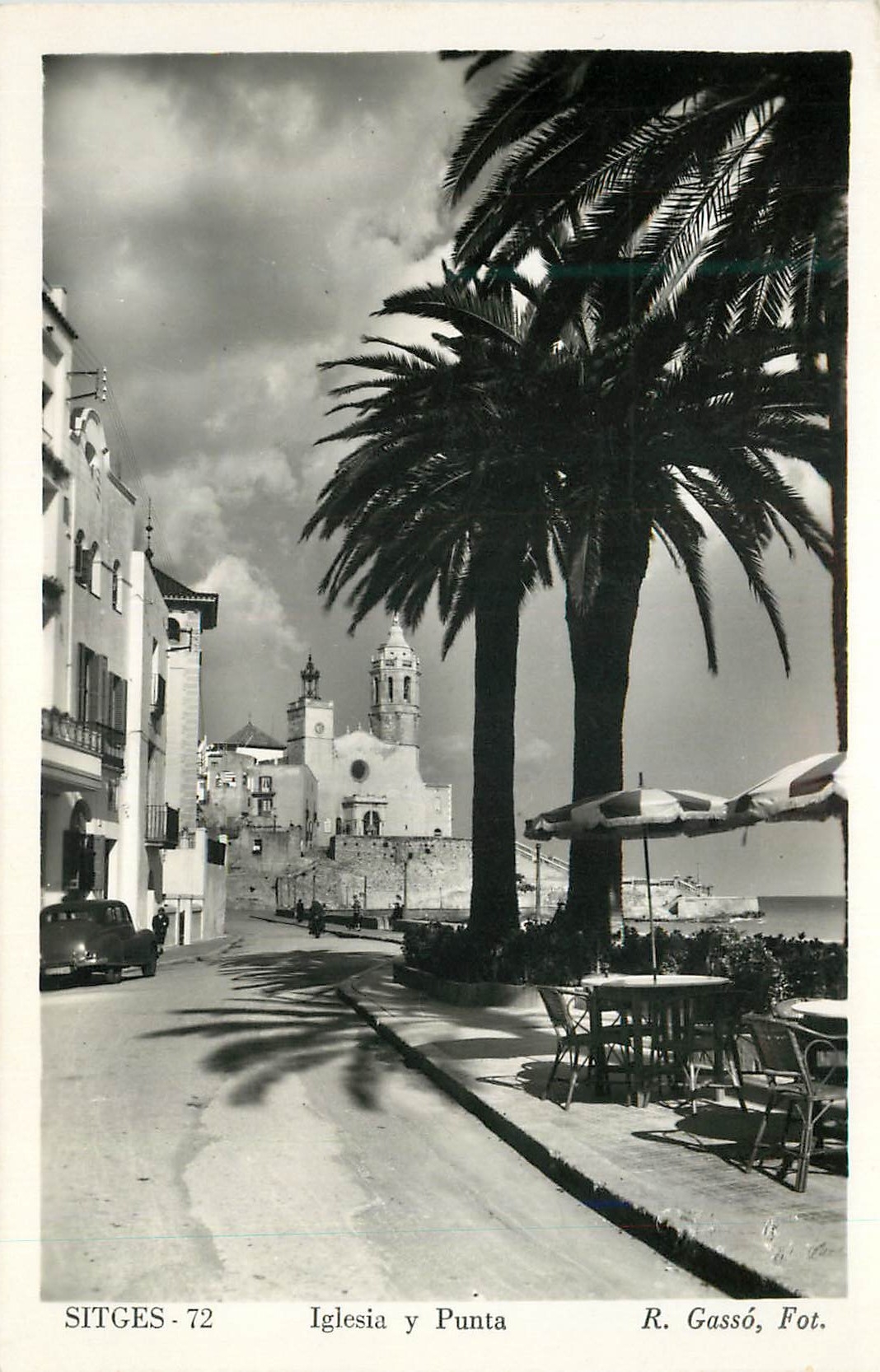 CPM Sitges Iglesia y Punta R Gusso Fot