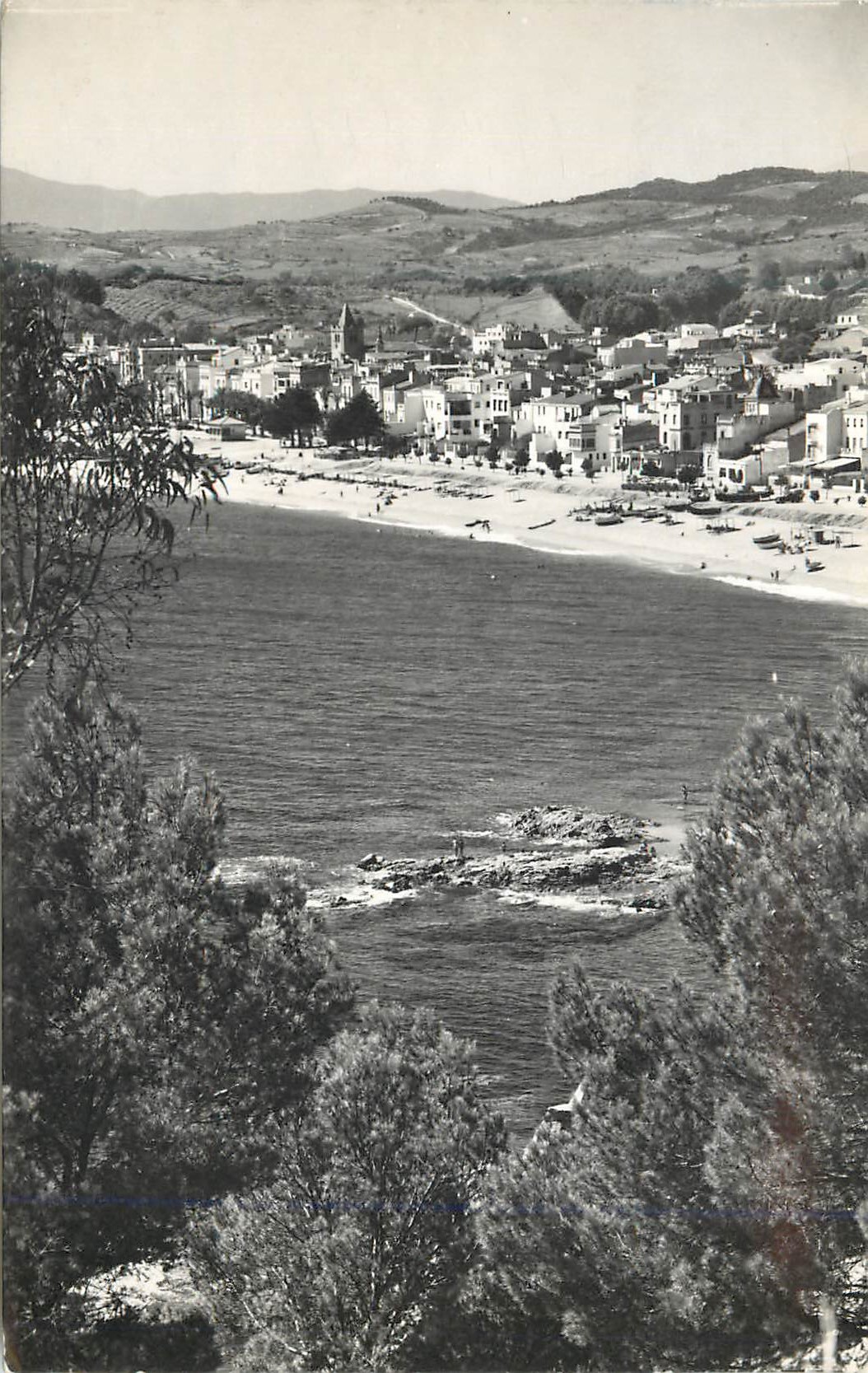 CPM Costa Brava Lloret De Mar Vista parcial Soberanas Fisa