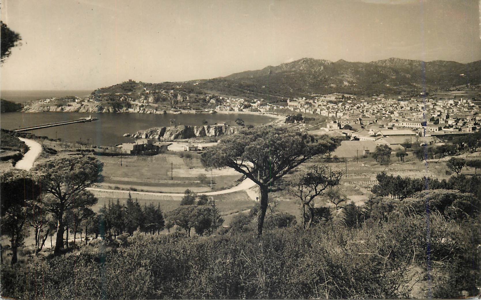 CPM Costa Brava Serei San Feliu de Guixols Vista general Foto J Ceballero Distrib Loriosa Barna Reproduccion prohibida