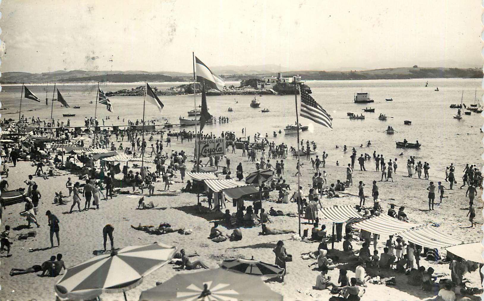 CPM Santander Playa de la Magdalena Plage de la Madeleine Ed Aisa