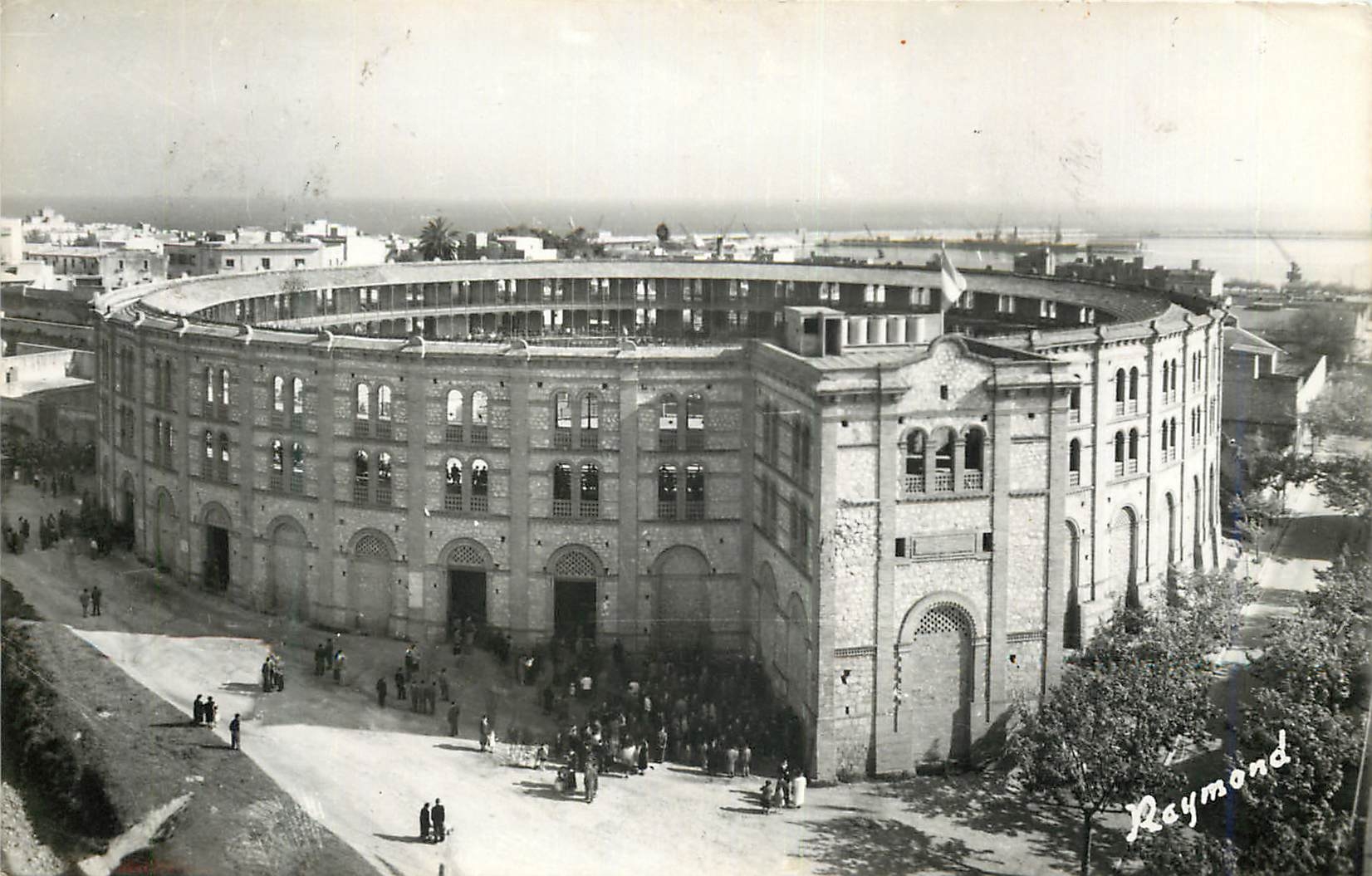 CPM Raymond Tarragona Plaza de Toros Les Arenes Raymond Tarragona Telefono Reproduccion prohibidaEspana Correos Tarjeta 