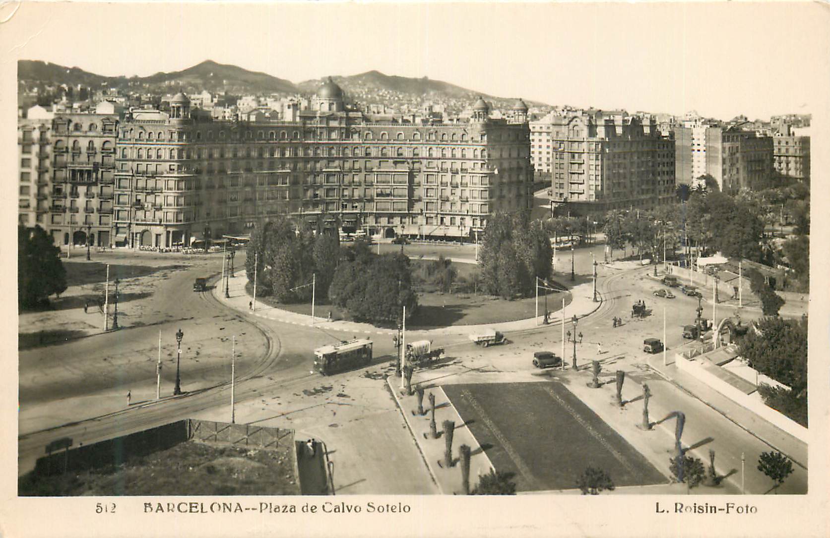 CPM Barcelona Plaza de Calvo Sotelo L Roisin Foto 11 Sep