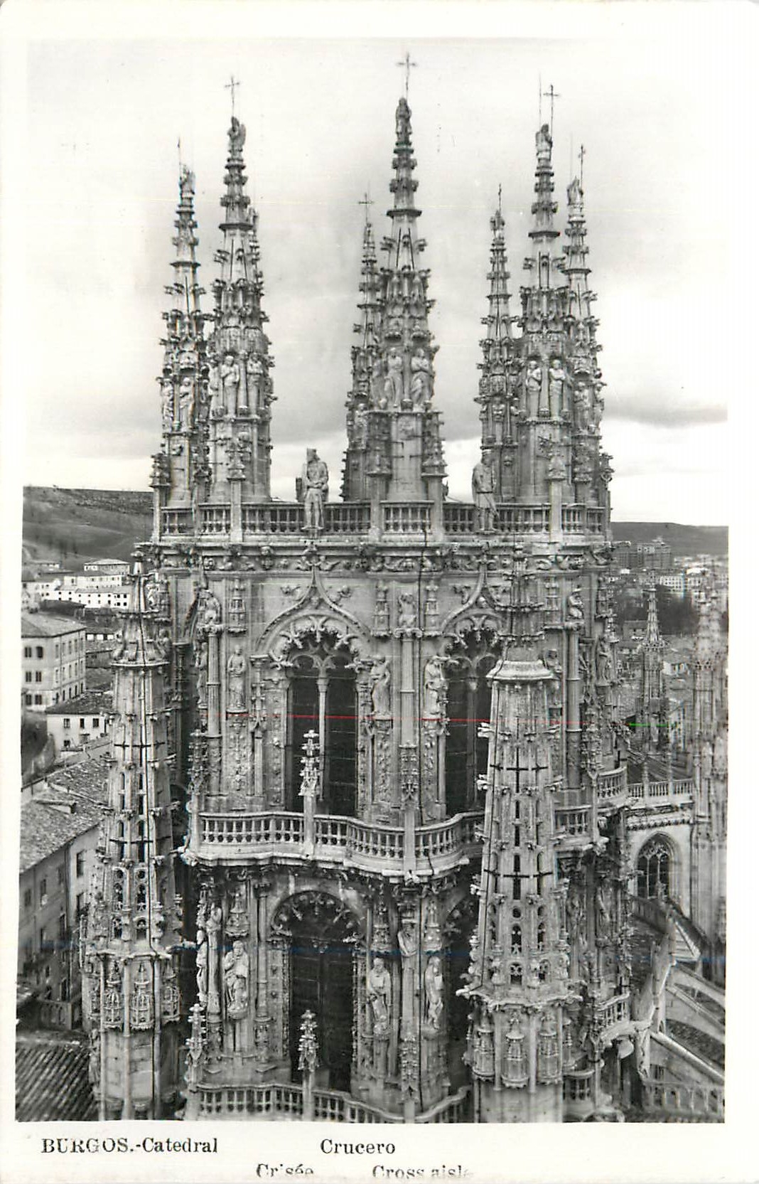 CPM Burgos Catedral Crucero Crusee Deposito legal