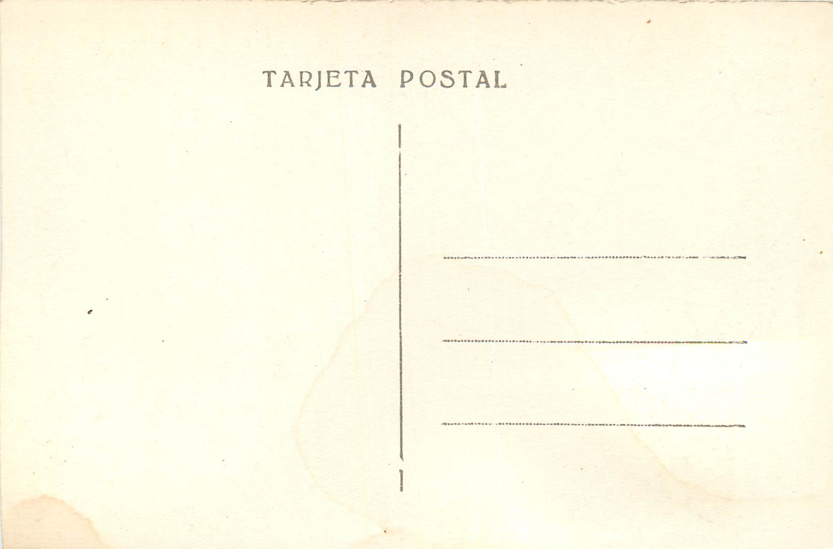 CPM Tenerife Peurto de la Cruz Embarcadere Baena Tarjeta Postal — Rückseite