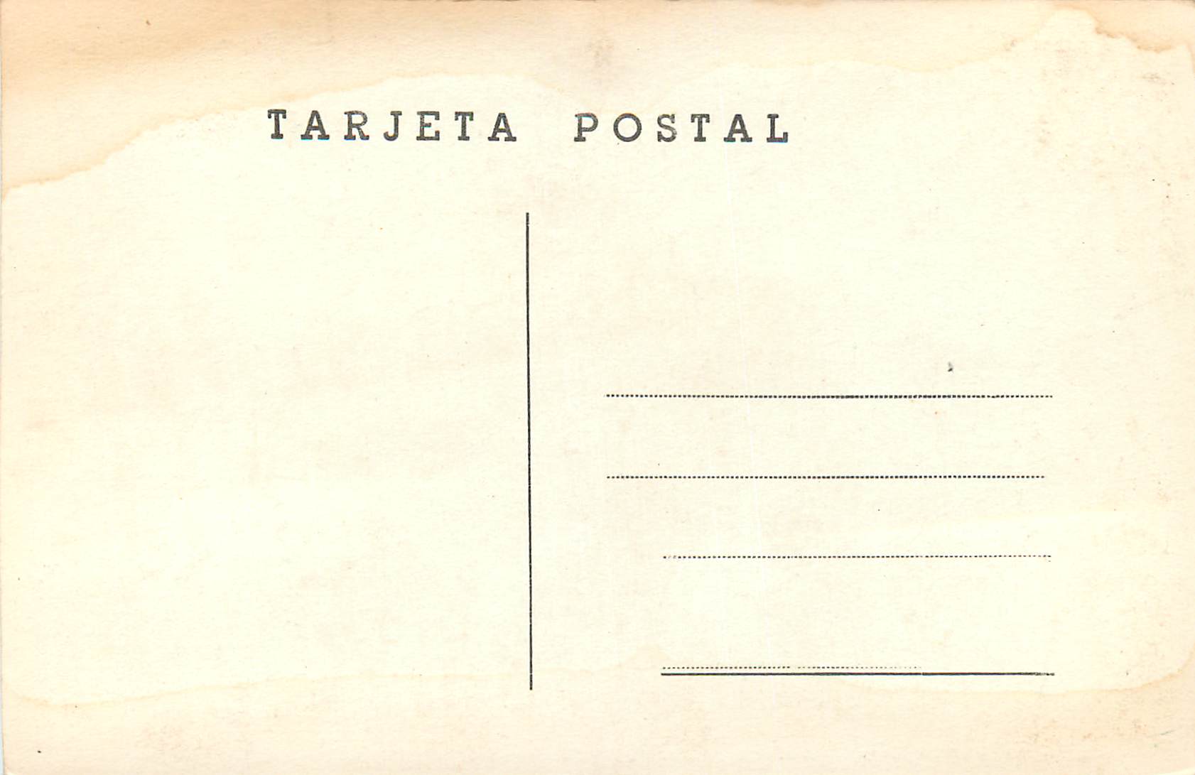 CPM Tenerife Vista de Garachico Baena Tarjeta Postal — Rückseite