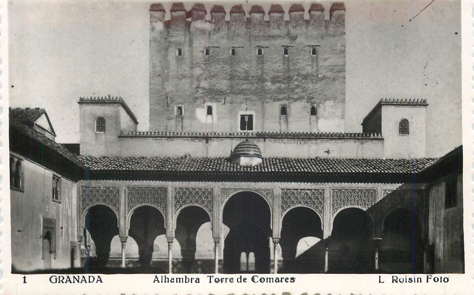 CPM Granada Alhambra Torre de Comares L Roisin Foto