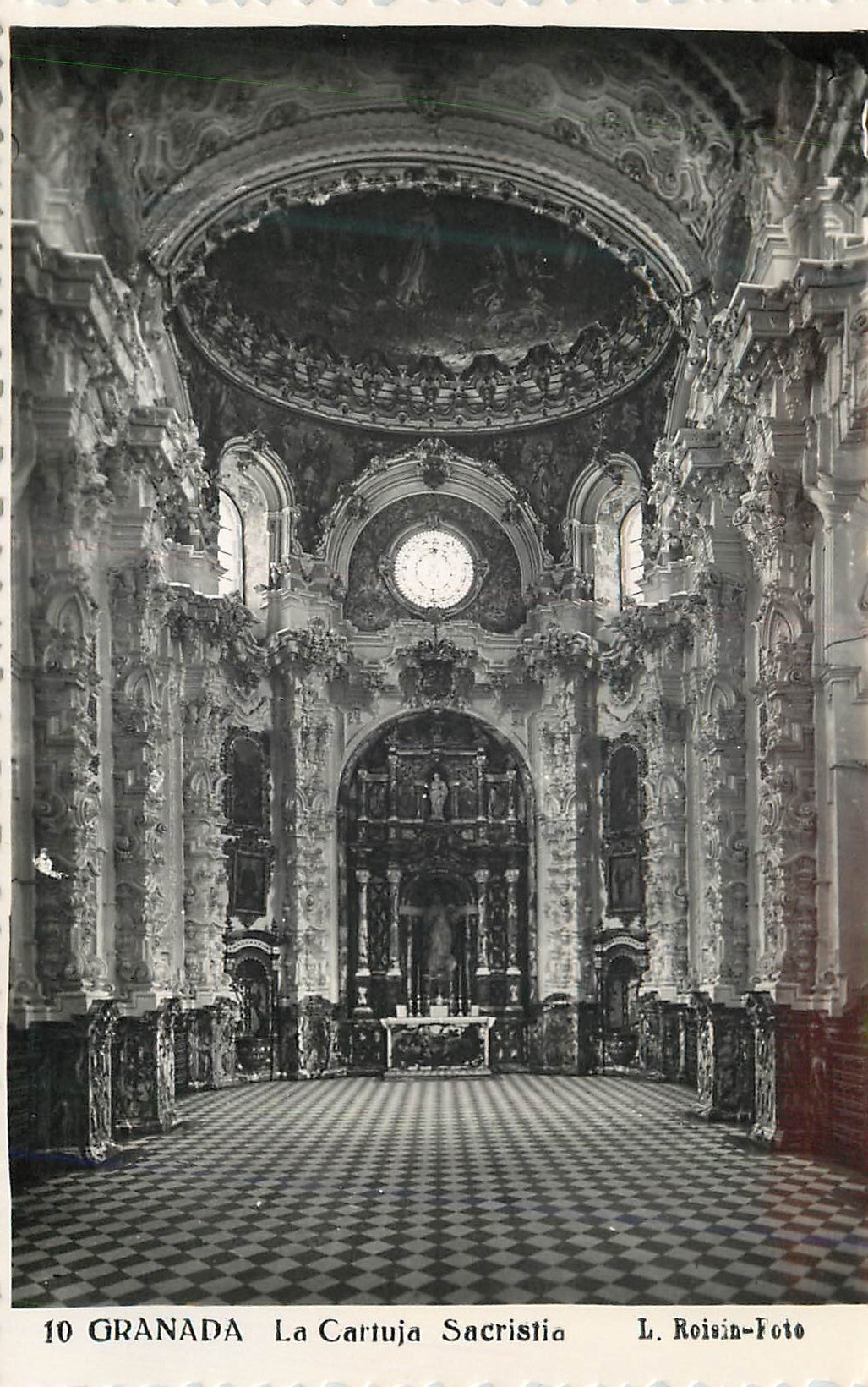 CPM Granada La Cartuja Sacristia L Roisin Foto