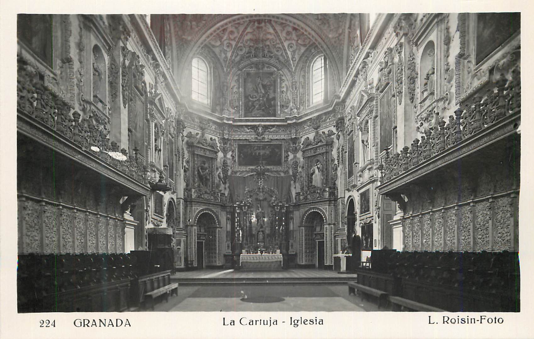 CPM Granada La Cartuja Iglesia L Roisin Foto