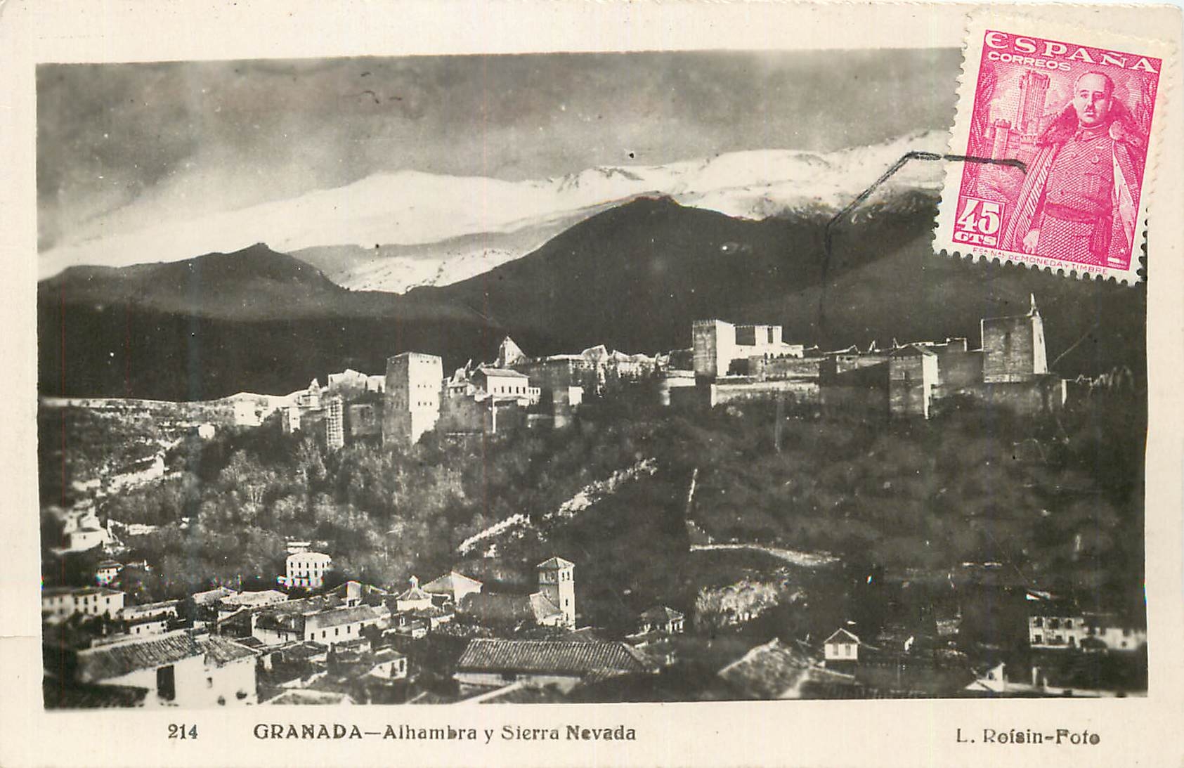 Granada — Alhambra y Sierra Nevada — L. Rofsín-Foto n°214