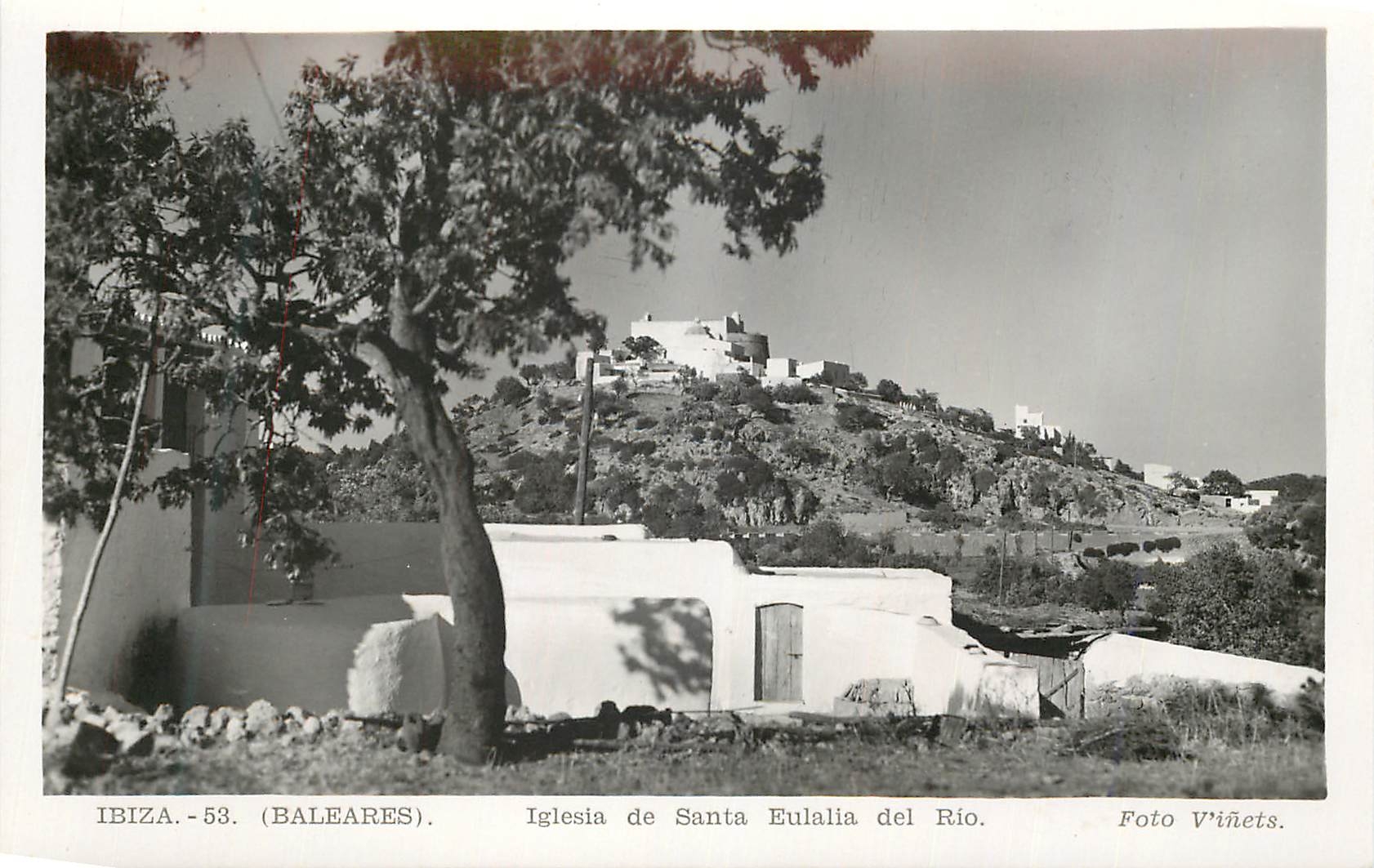 Iglesia de Santa Eulalia del Río — Ibiza (Baleares) — Foto Viñets, n° 53