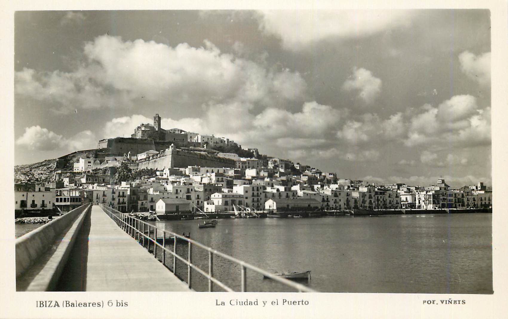 CPM Ibiza Baleares bis La Ciudad y el Puerto Fot Vinets