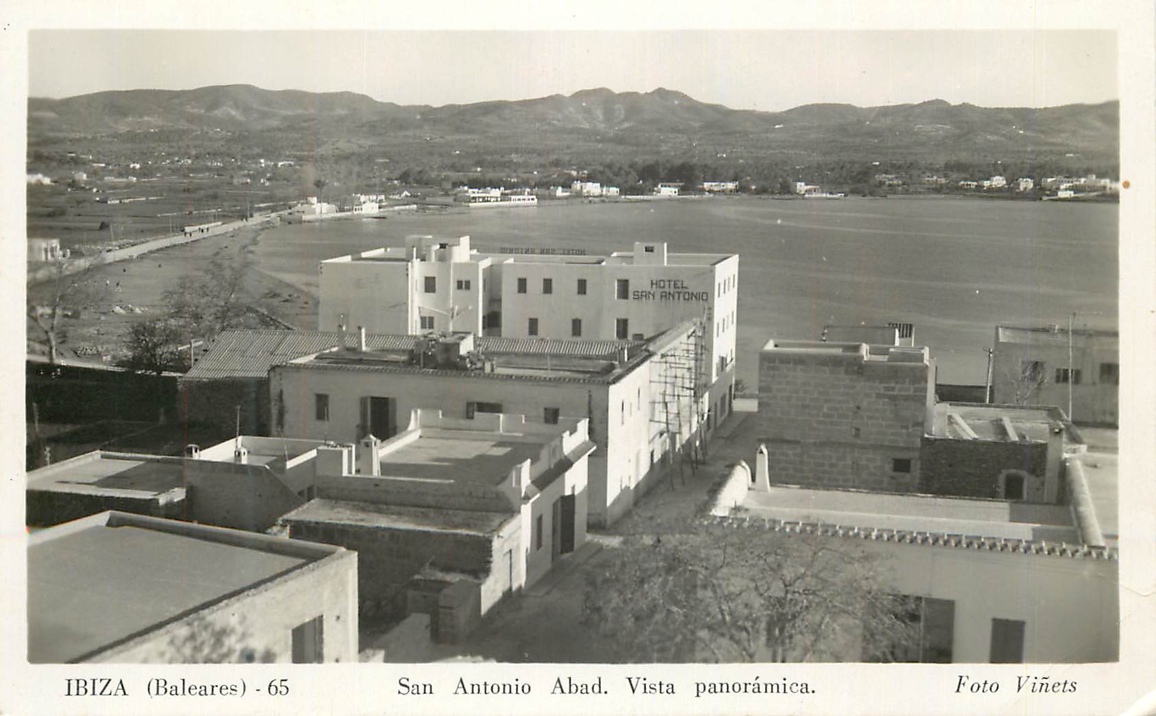 Ibiza (Baleares) - 65 — San Antonio Abad. Vista panorámica. — Foto Viñets