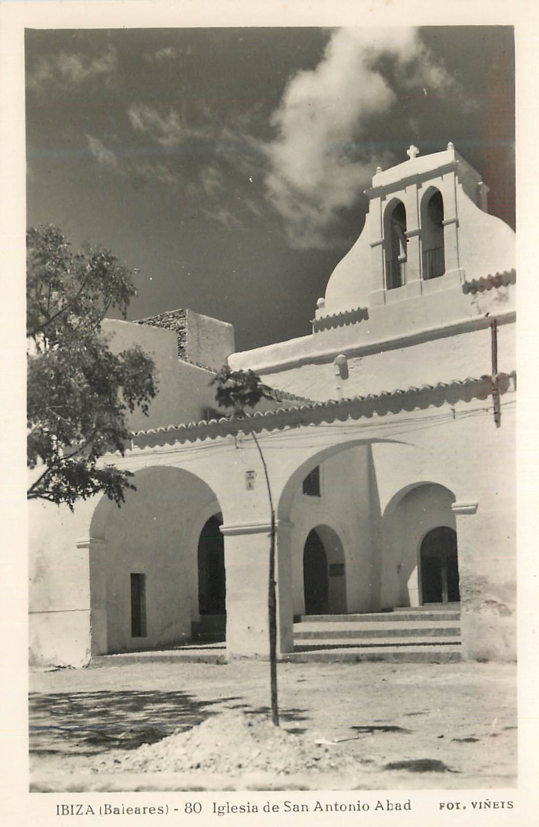 Ibiza (Balears) - 80 Iglesia de San Antonio Abad — Fot. Viñets