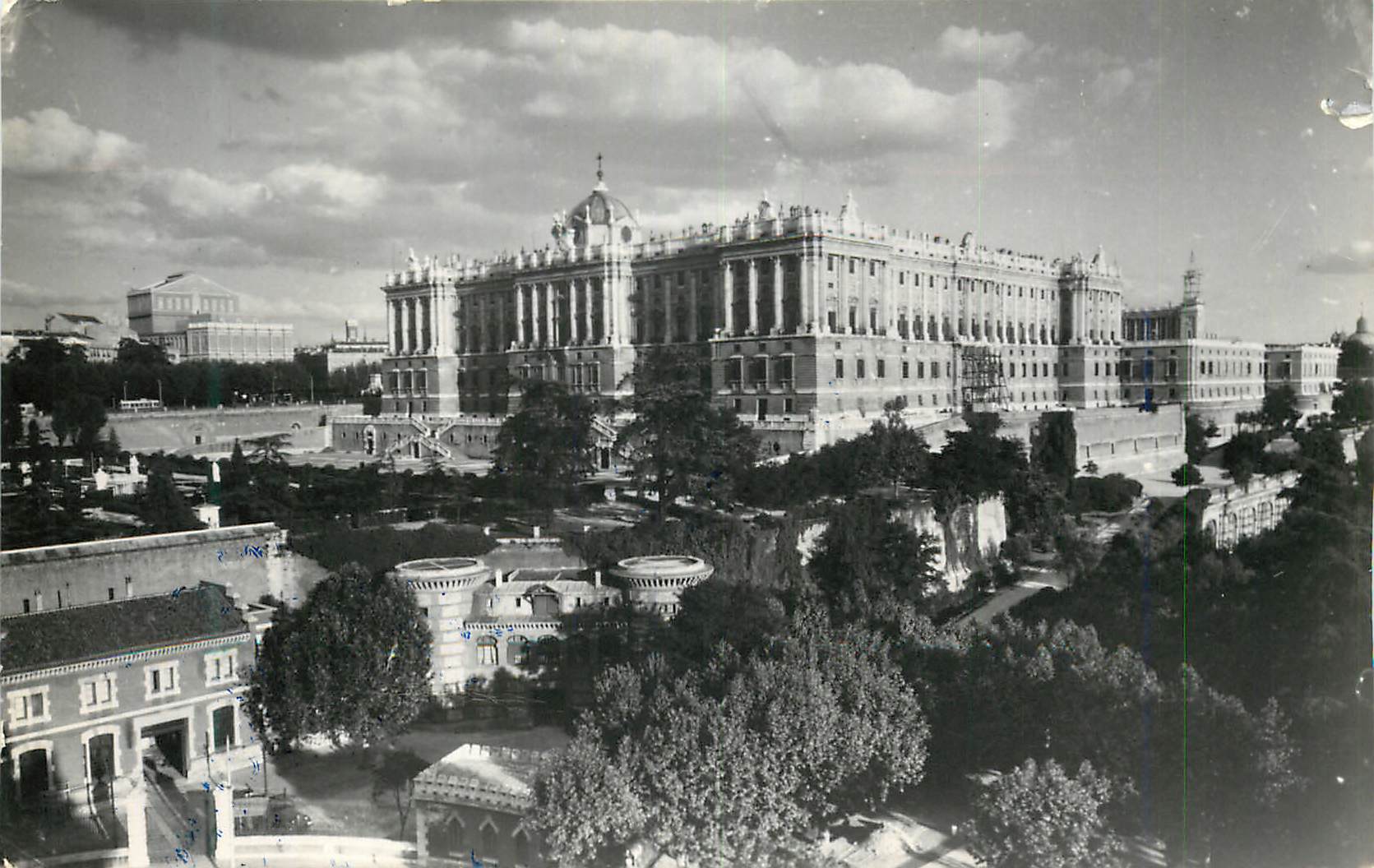 CPM Madrid Palacio Real Palais Royal Chatelleraut Vienne Prohibida la reproduccion