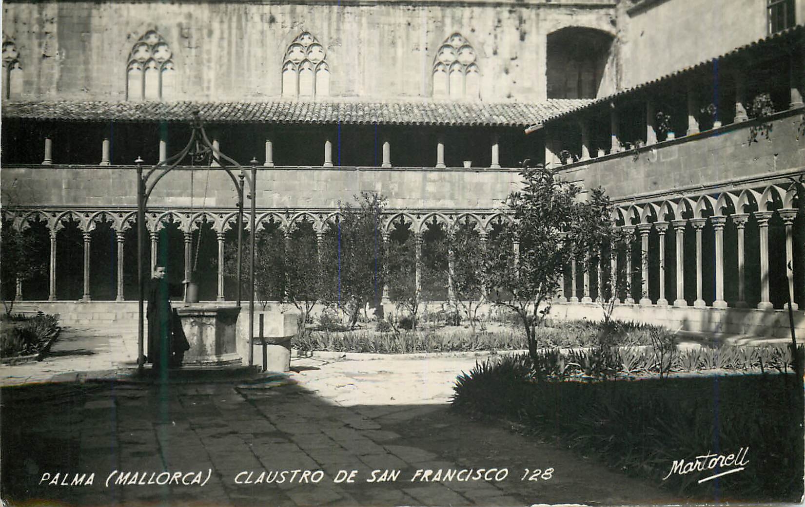 CPM Palma Mallorca Claustro de San Francisco Collection Martorell Terjeta Postal Collection Martorell
