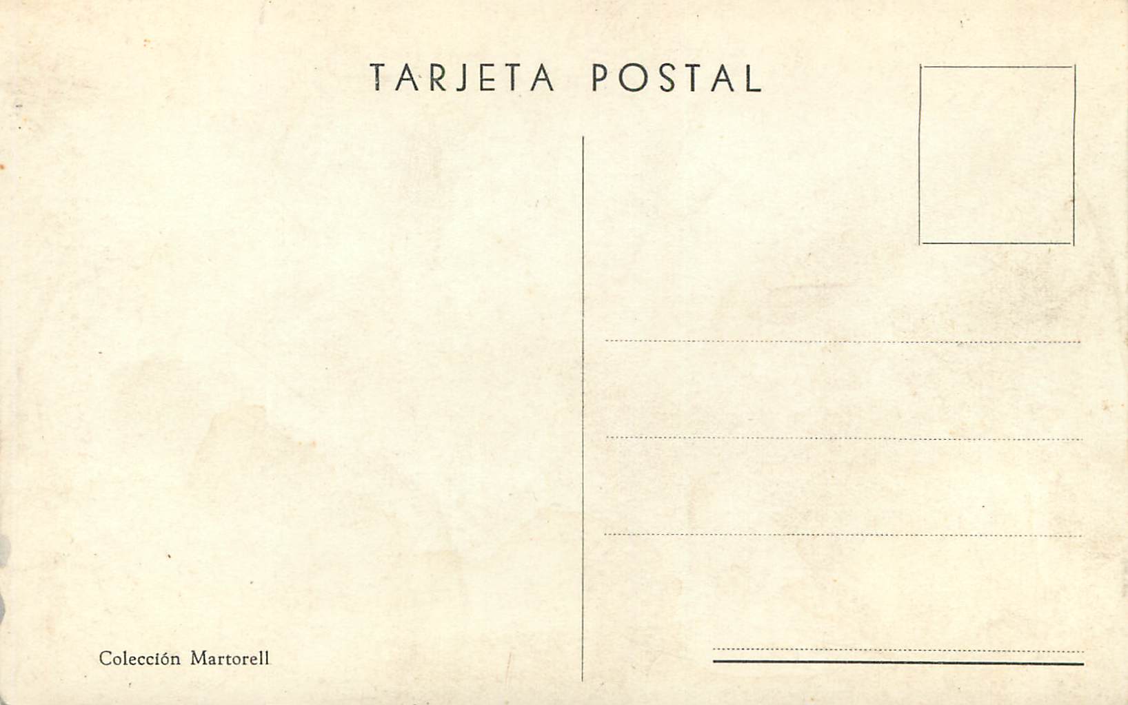 CPM Palma Mallorca Claustro de San Francisco Collection Martorell Terjeta Postal Collection Martorell — Rückseite