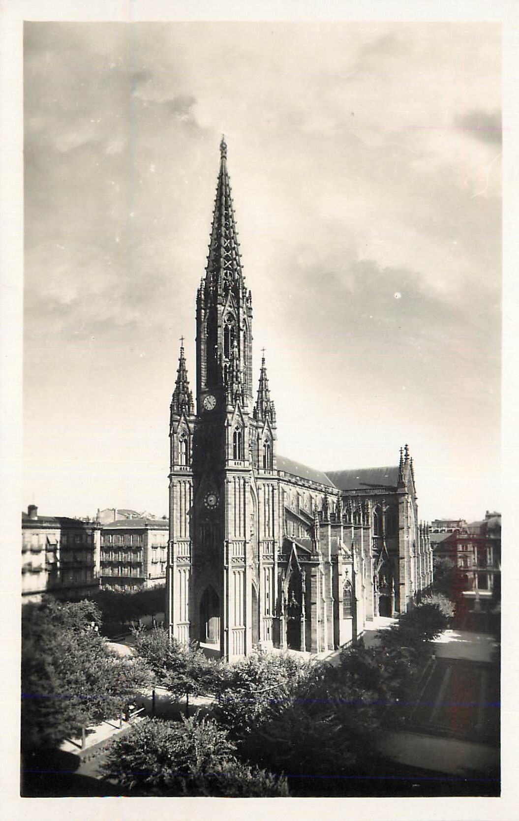 San Sebastián — Kathedrale des Guten Hirten — Verlag Pradera, Nr. 156