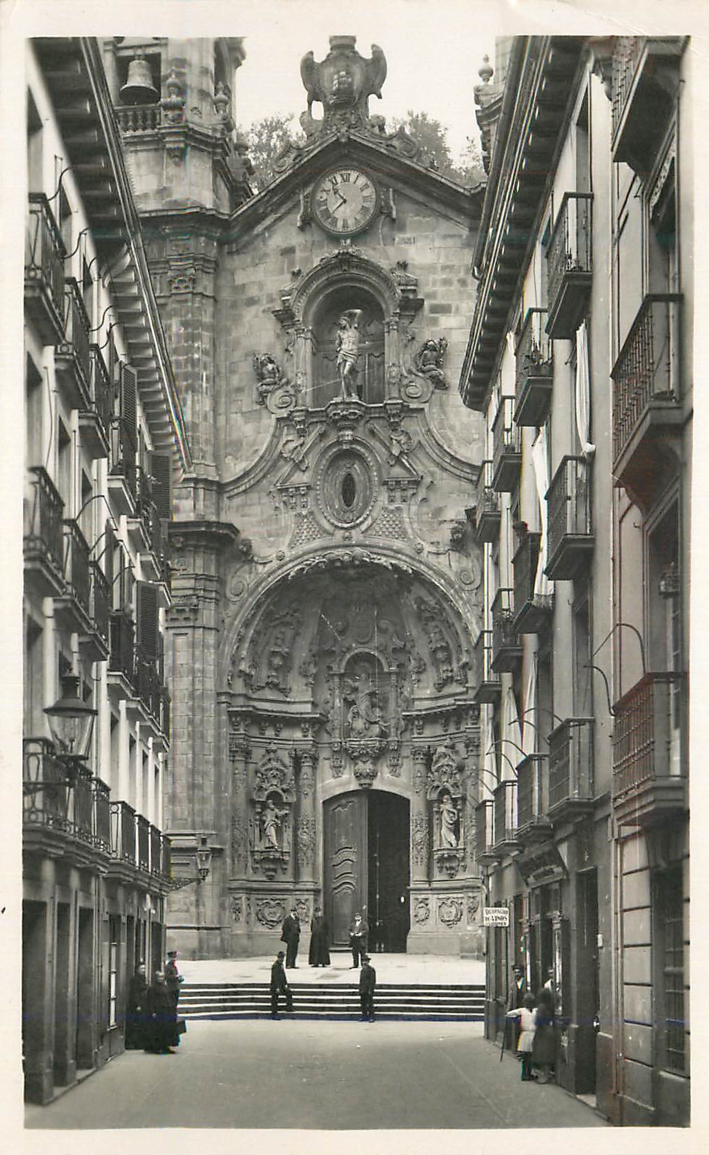 Église Sainte-Marie de San Sebastián — Galarza — éditeur Galarza, n° 148