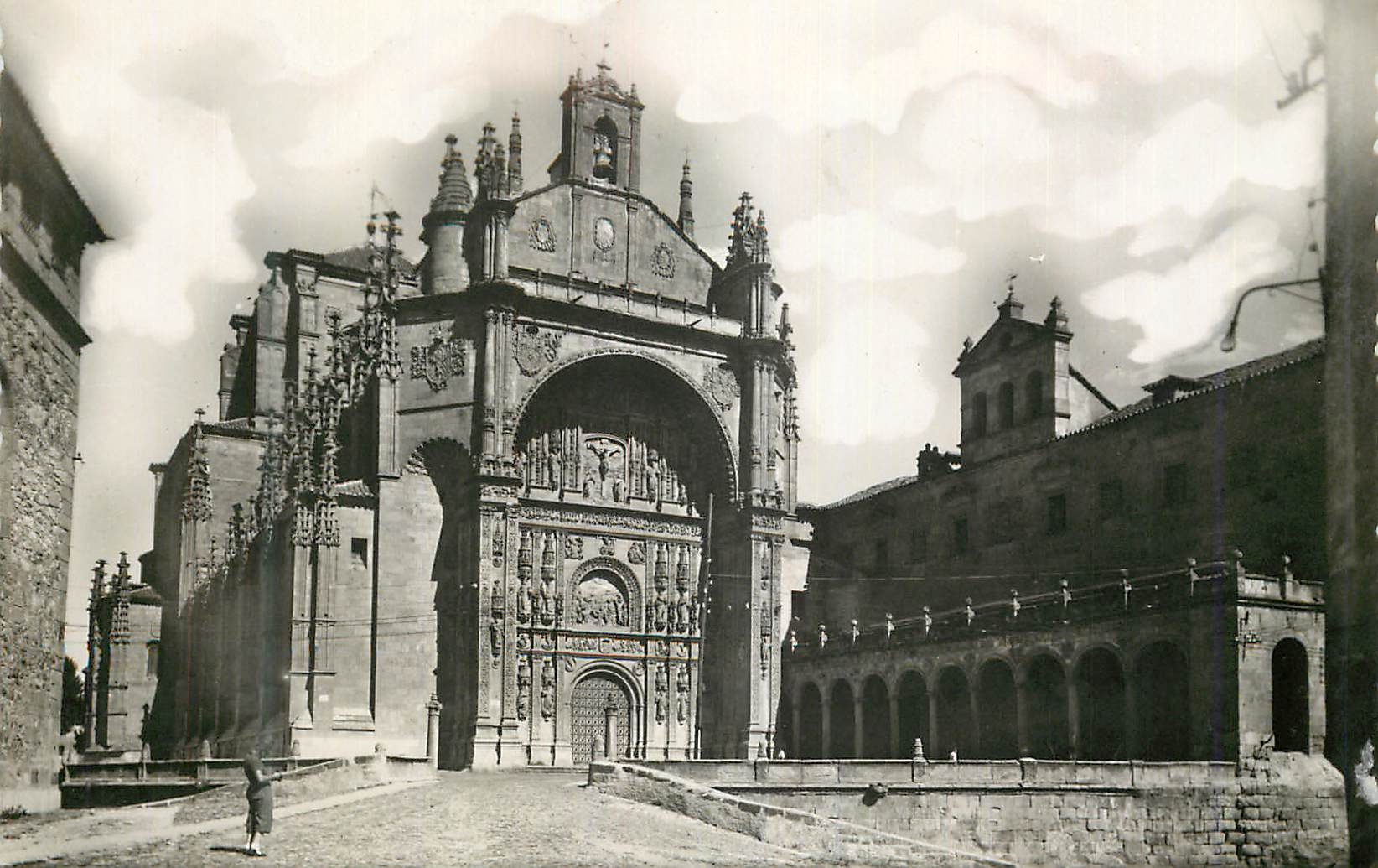 CPA Salamanca Convento de San Esteban 13 Ago 53 Salamanca Espana