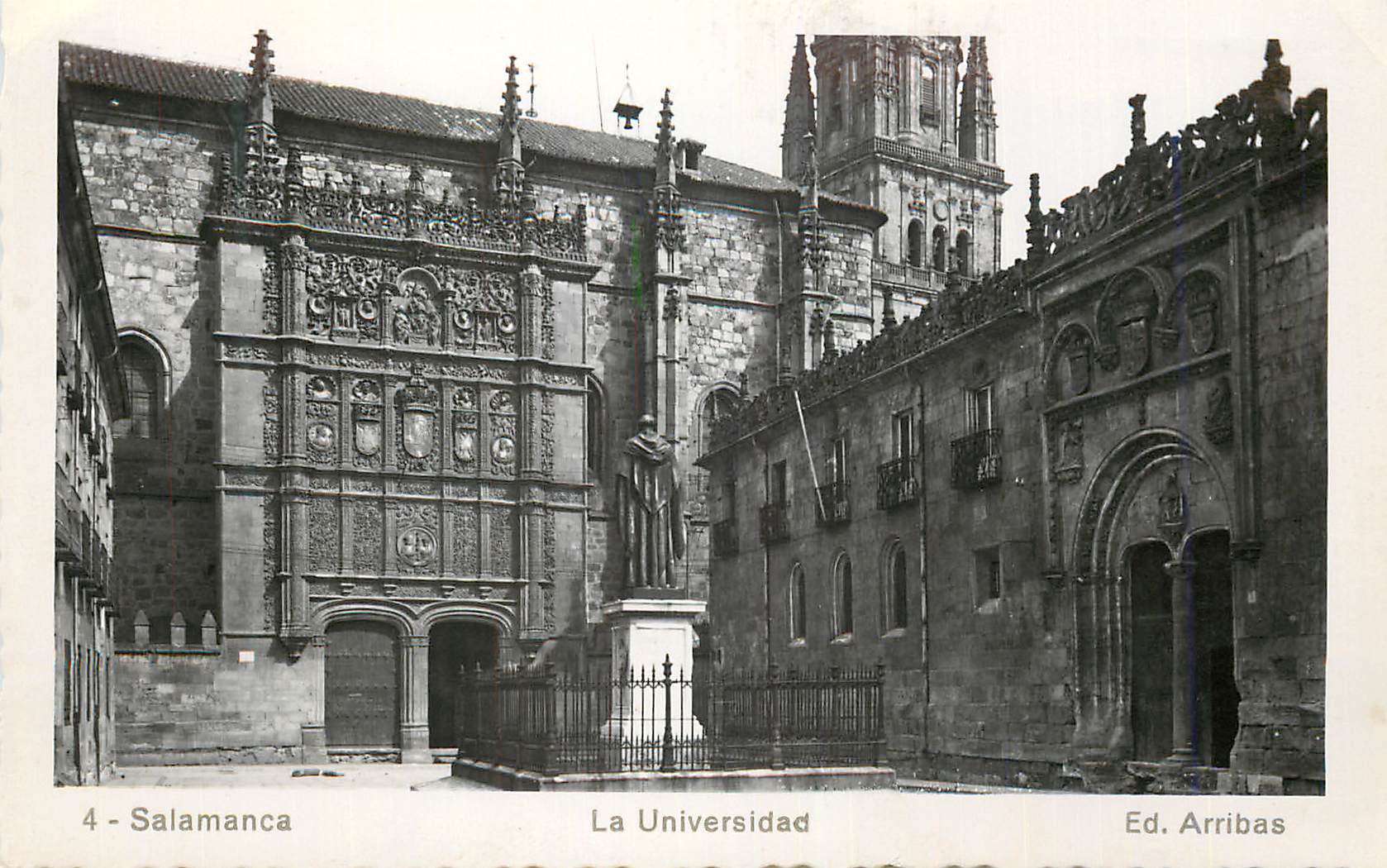 CPA Salamanca La Unibersidad Ed Arribas 29 Ago 53 Salamanca