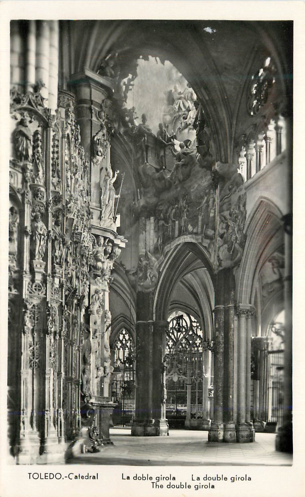 CPM Toledo Catedral La doble girola La double girola