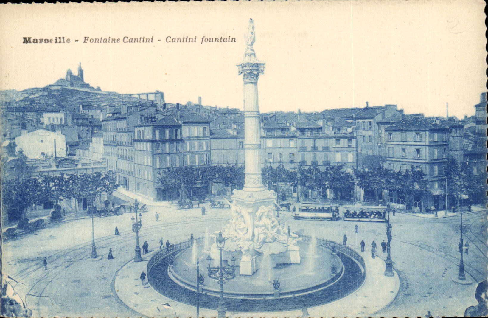 Marseille CPA Fontaine Cantini 