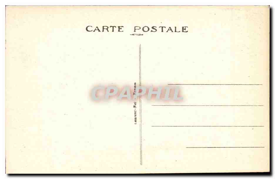 Sainte anne CPA le cloitre et le chemin de Croix — Verso