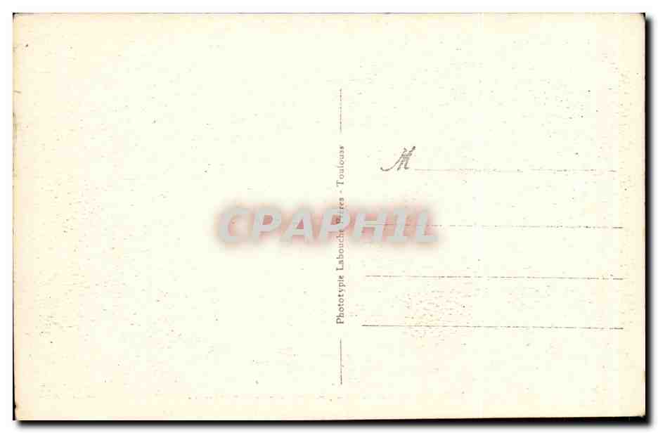 Les Hautes-Pyrénées — Nouvelle route du Pic du Midi et Néouvielle — n° 348 — éditeur Labouche-Toulouse — Achterkant