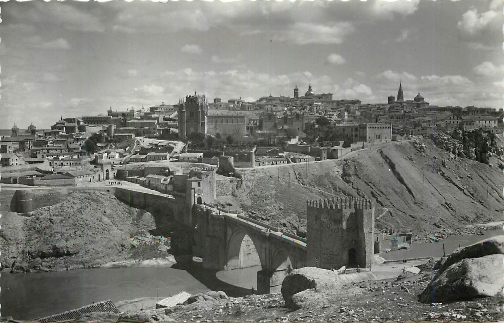 CPM Toledo Pont de Saint Martin et vue generale