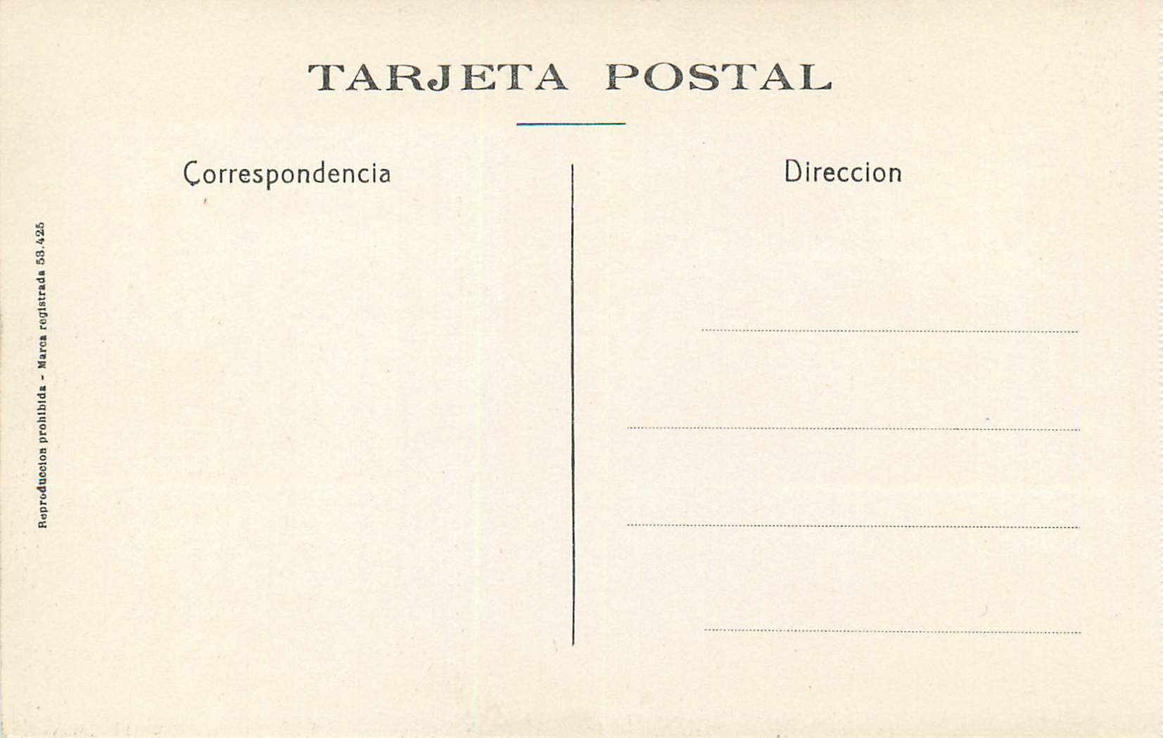CPA Avila Convento de Santo Tomas Claustro del Silencio — Back