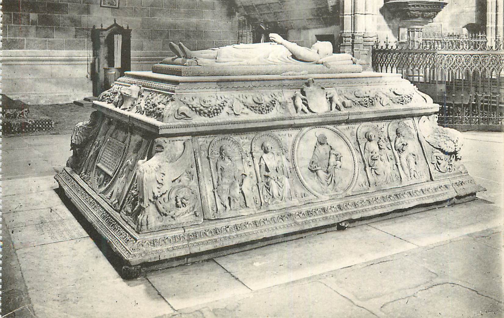 CPA Avila Convento de Santo Tomas Sepulcro del Principe Juan
